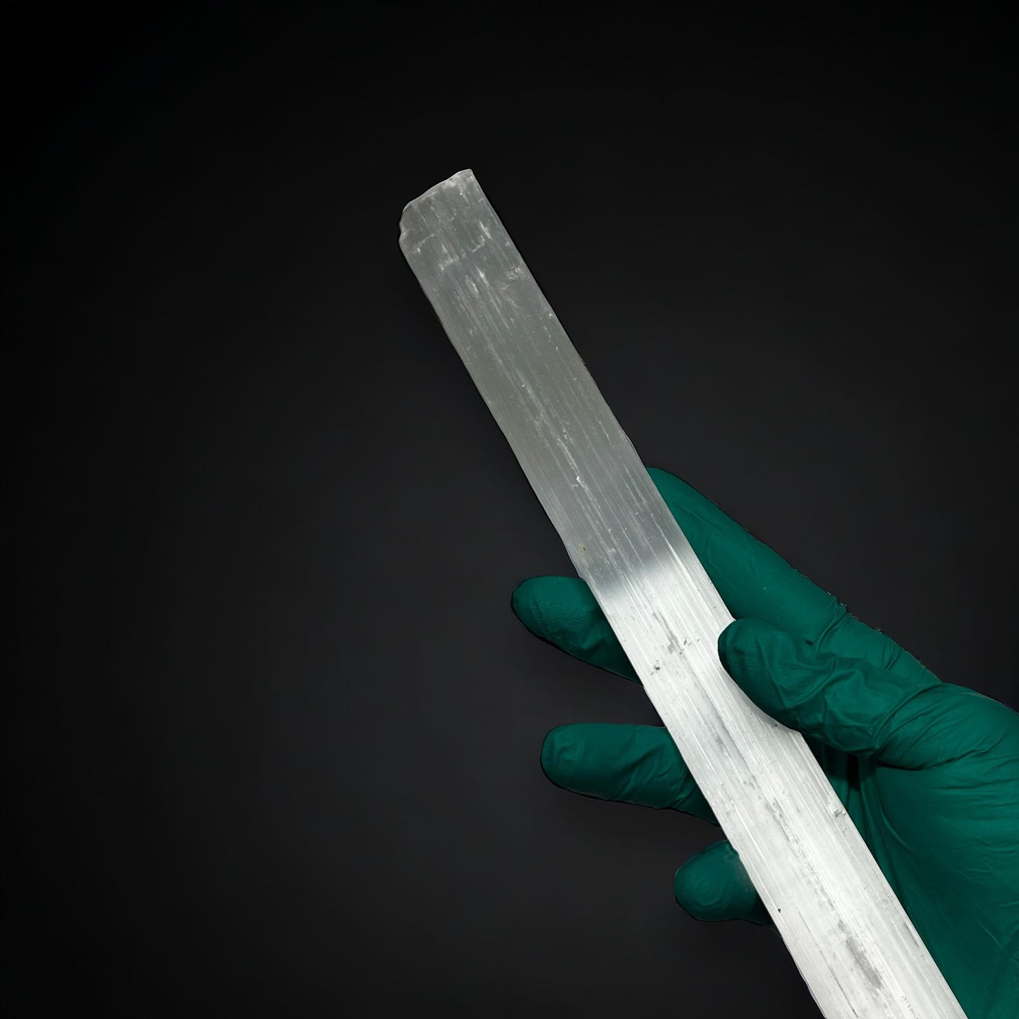 15" Rough Stone Specimen Wand White Selenite Curiosity, Oddity, Spells, Unique Gift Idea, Witchcraft, Rituals, Atlar Crystal Fairys Magical