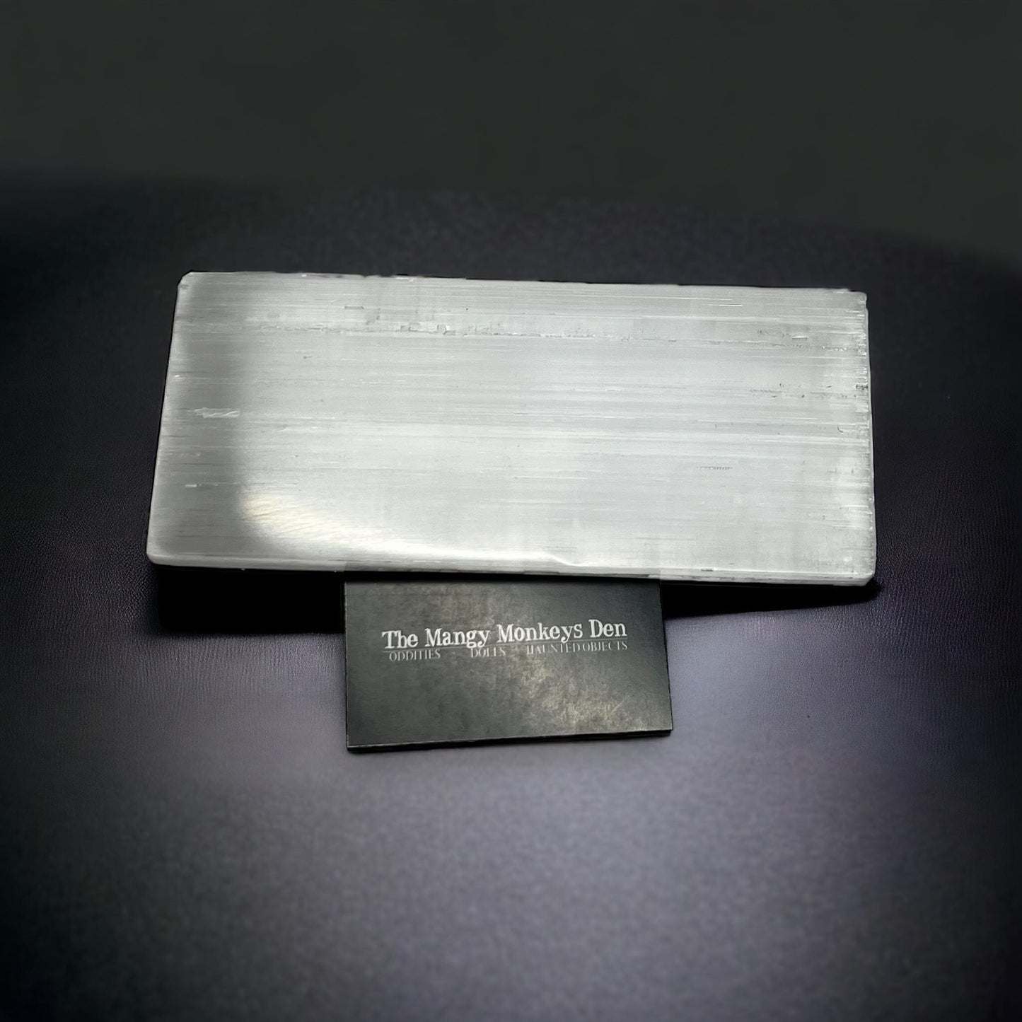 Selenite Smooth Charging Plate Large Rectangle Curiosity, Oddity, Spells, Unique Gift Idea, Witchcraft, Rituals, Atlar Crystal