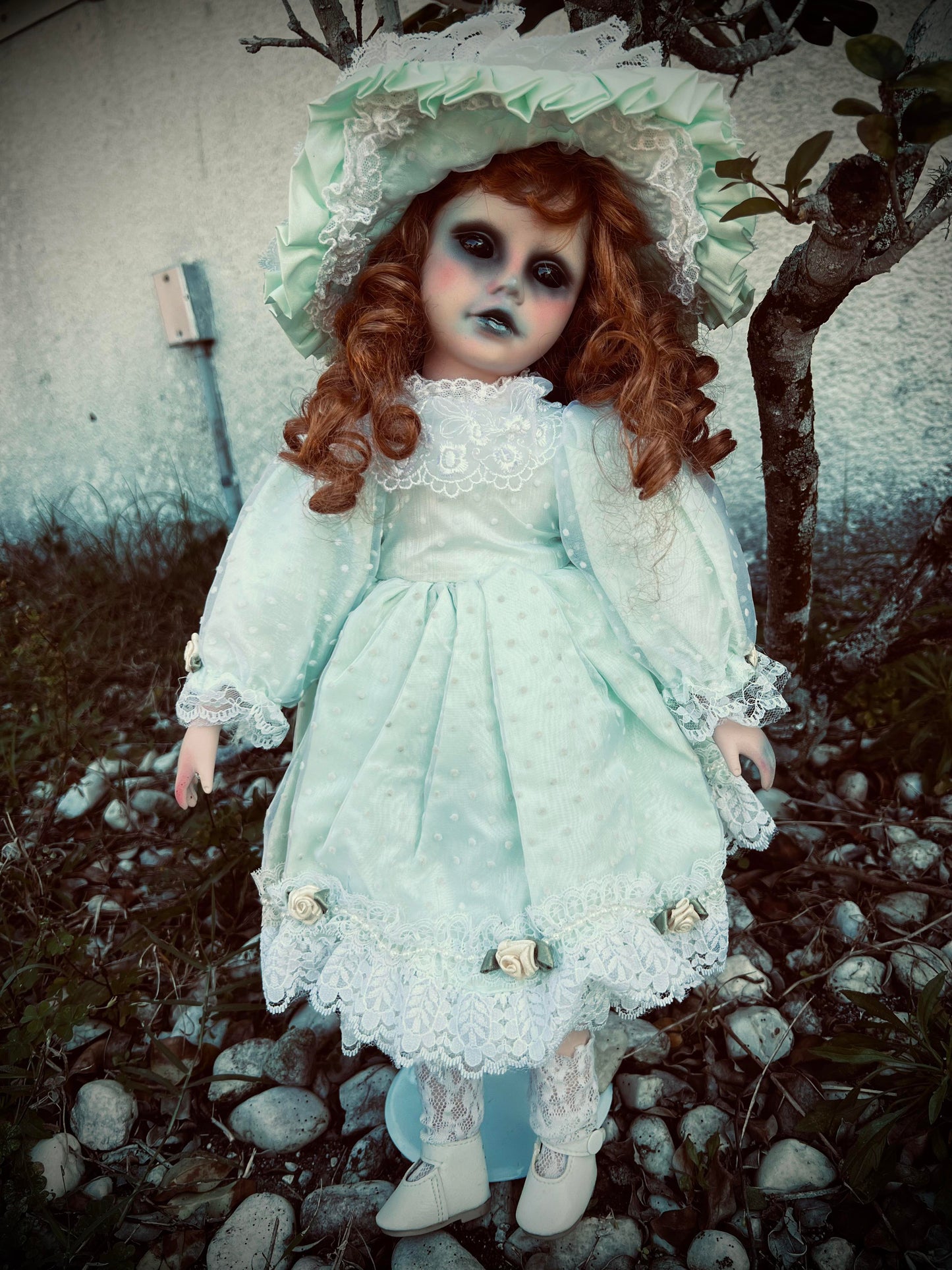 Meet Estella 18" Doll Porcelain Witchy Creepy Haunted Spirit Infected Scary Spooky Zombie Possessed Positive Energy Occult Gift Idea Vessel