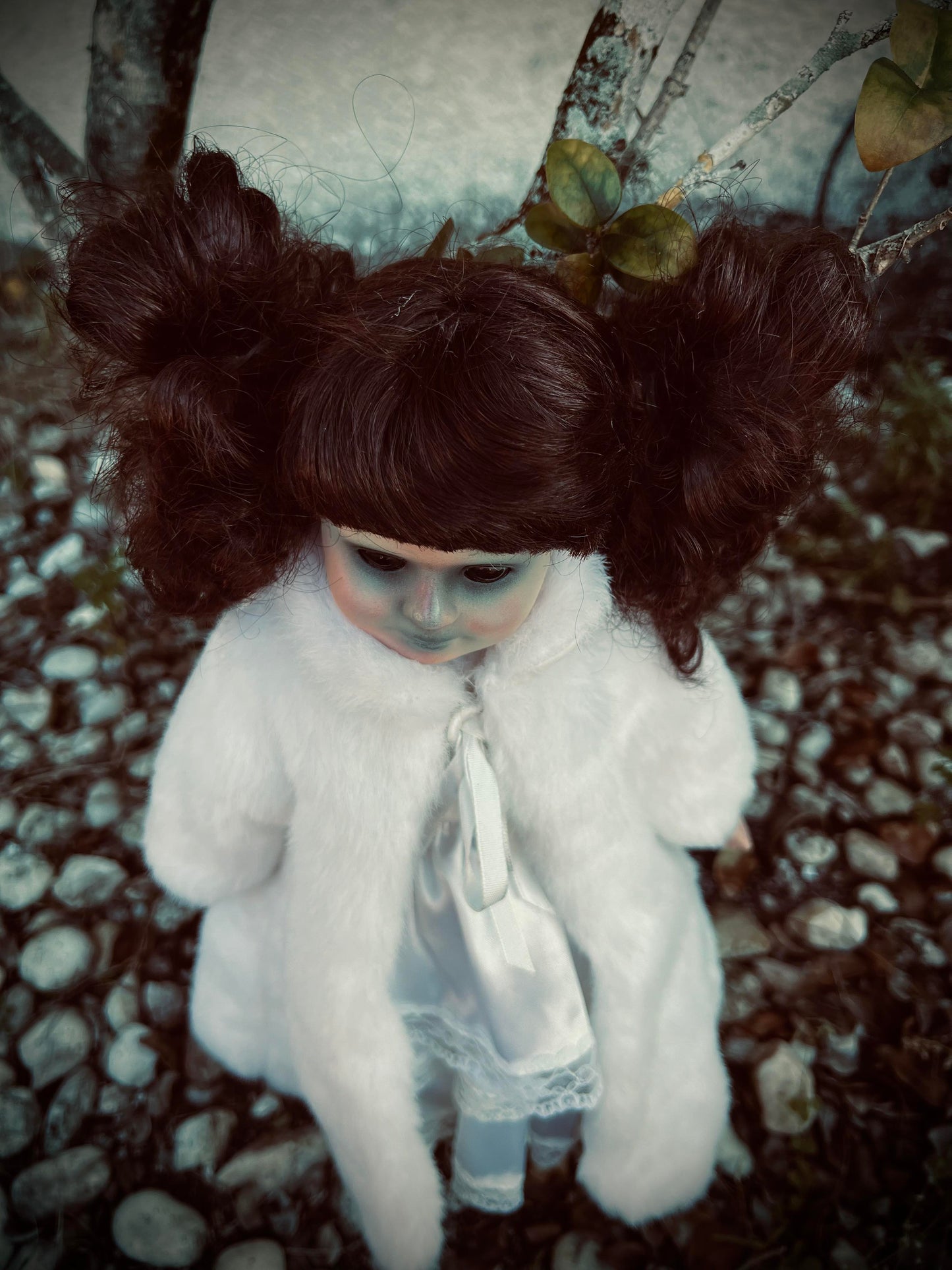 Meet Harper 17" Doll Porcelain Witchy Creepy Haunted Spirit Infected Scary Spooky Zombie Possessed Positive Energy Occult Gift Idea Vessel