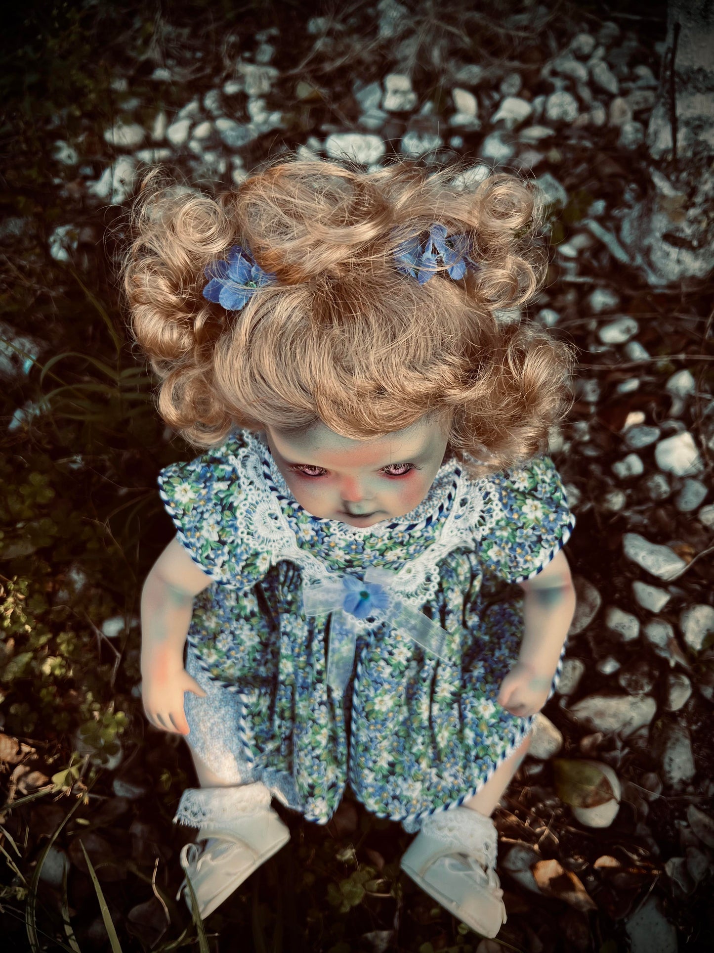 Meet Cherry 13" Doll Porcelain Witchy Creepy Haunted Spirit Infected Scary Spooky Zombie Possessed Positive Energy Occult Gift Idea Vessel