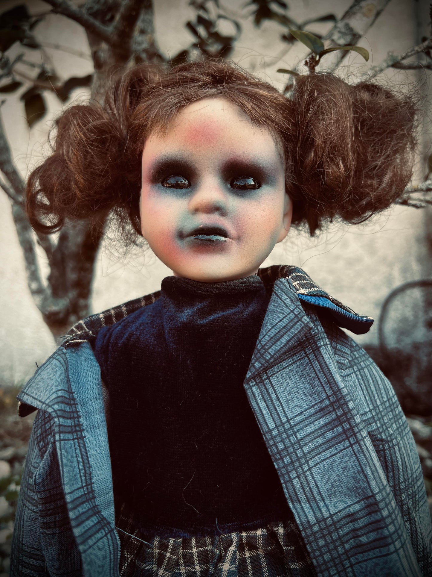 Meet Georgia 16" Doll Porcelain Witchy Creepy Haunted Spirit Infected Scary Spooky Zombie Possessed Positive Energy Occult Gift Idea Vessel