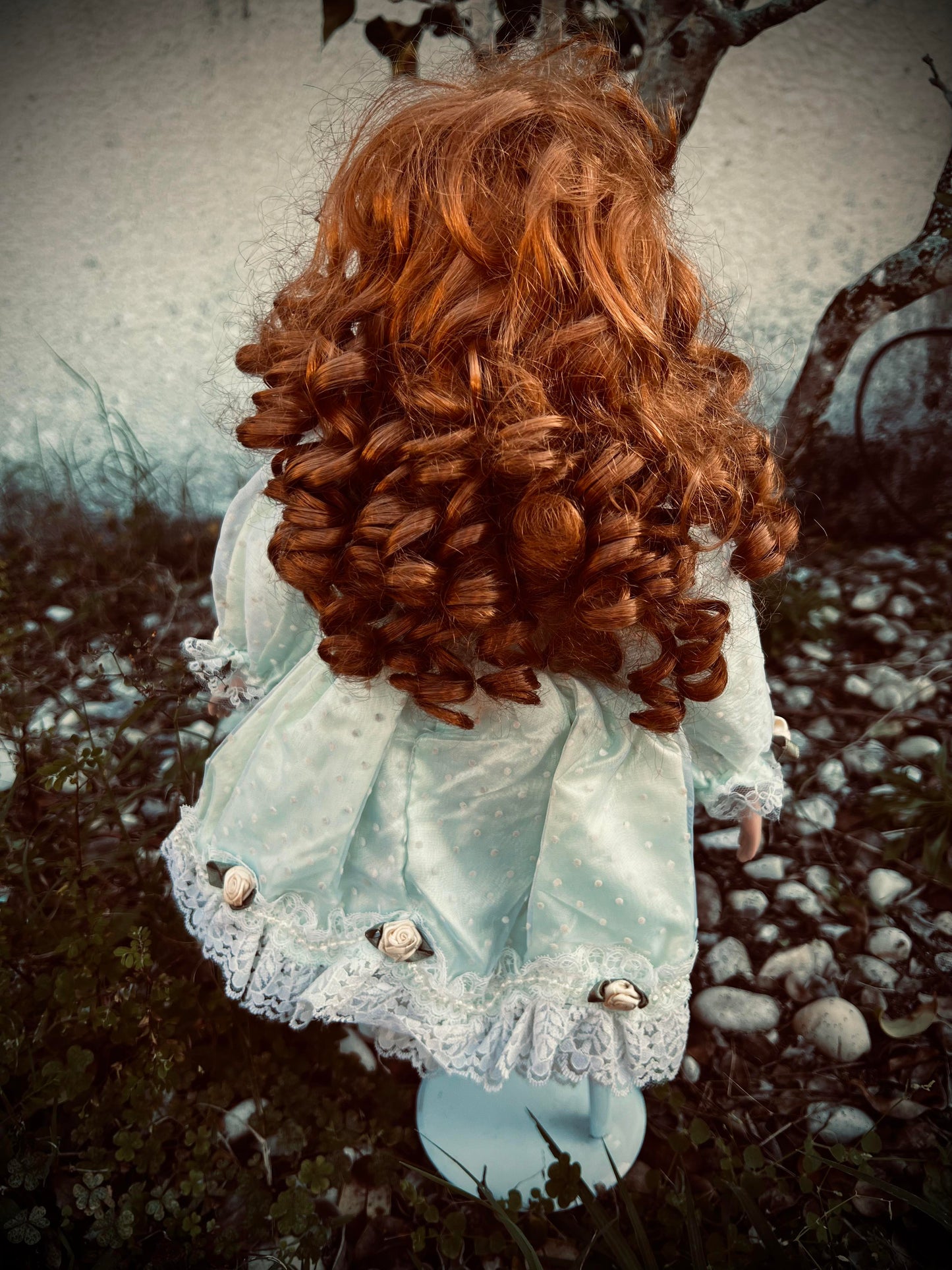 Meet Estella 18" Doll Porcelain Witchy Creepy Haunted Spirit Infected Scary Spooky Zombie Possessed Positive Energy Occult Gift Idea Vessel