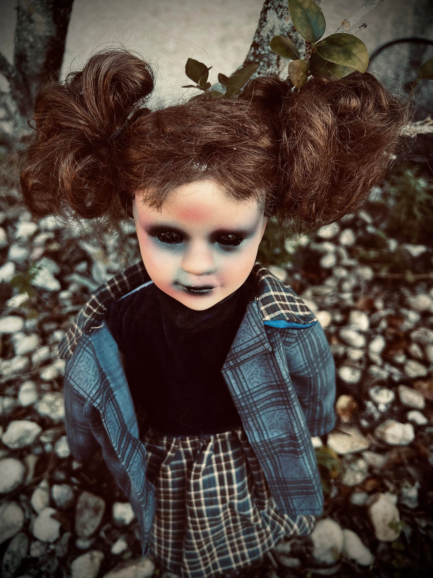 Meet Georgia 16" Doll Porcelain Witchy Creepy Haunted Spirit Infected Scary Spooky Zombie Possessed Positive Energy Occult Gift Idea Vessel