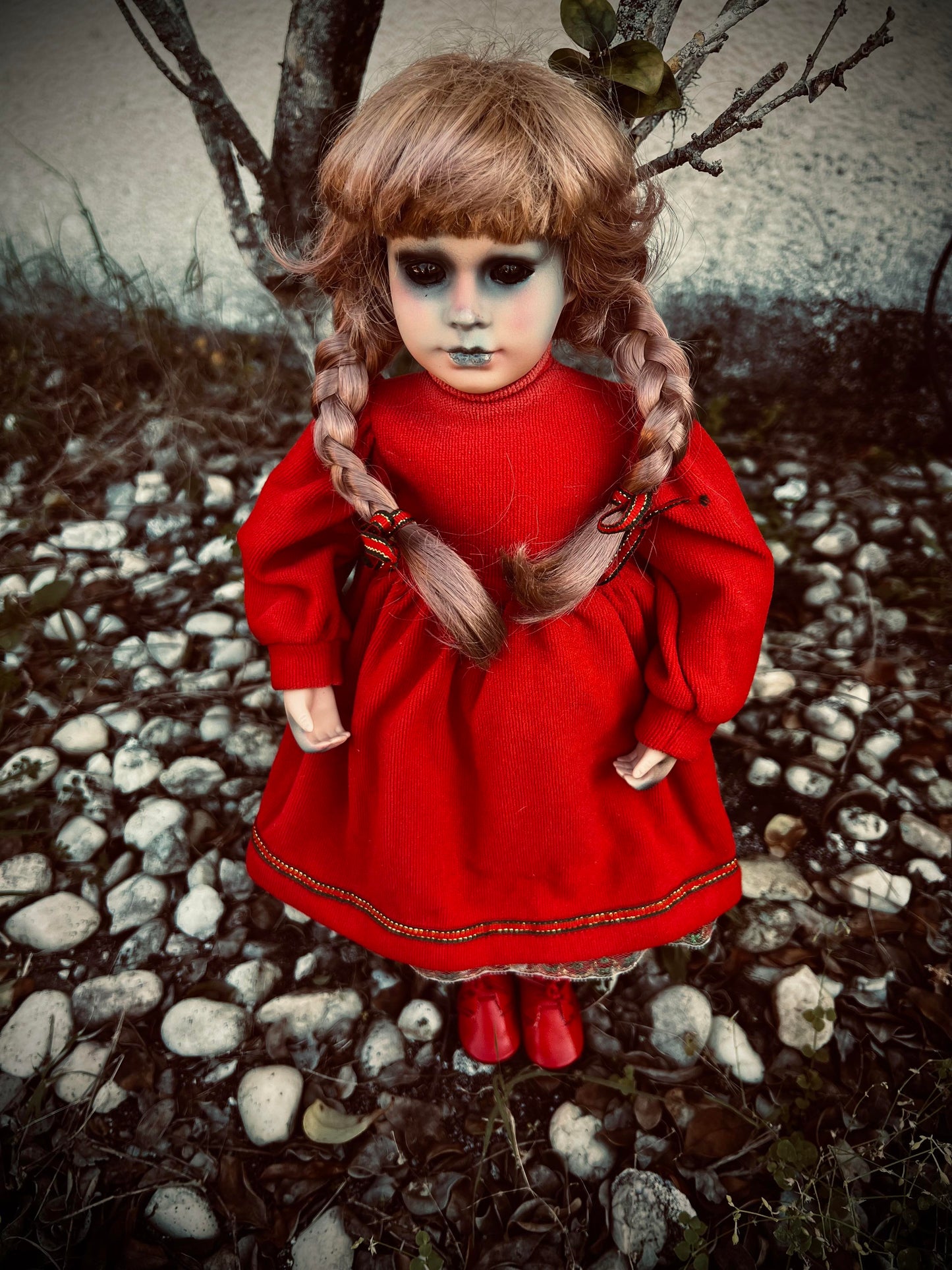 Meet Diane 16" Doll Porcelain Witchy Creepy Haunted Spirit Infected Scary Spooky Zombie Possessed Positive Energy Occult Gift Idea Vessel