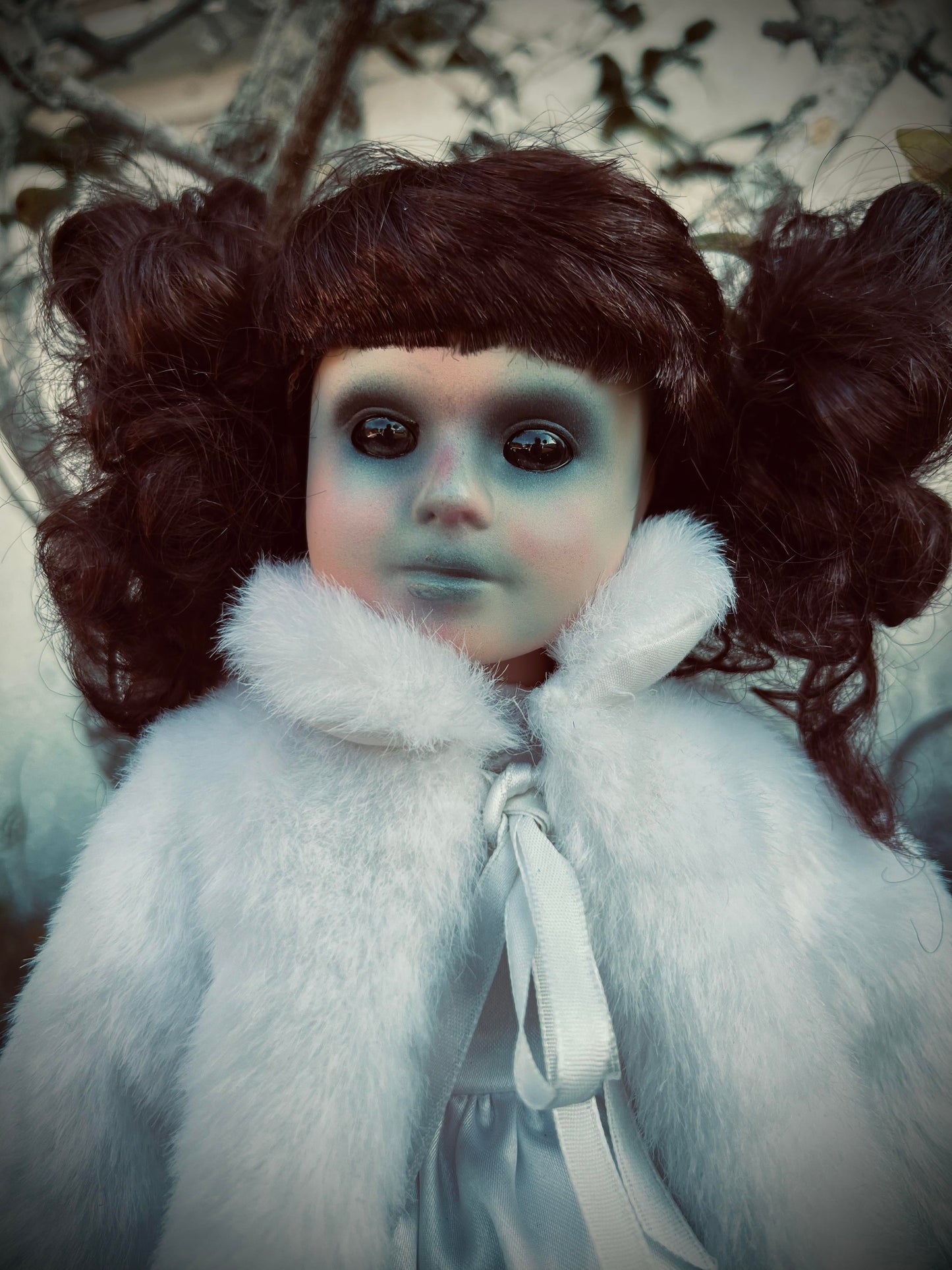 Meet Harper 17" Doll Porcelain Witchy Creepy Haunted Spirit Infected Scary Spooky Zombie Possessed Positive Energy Occult Gift Idea Vessel