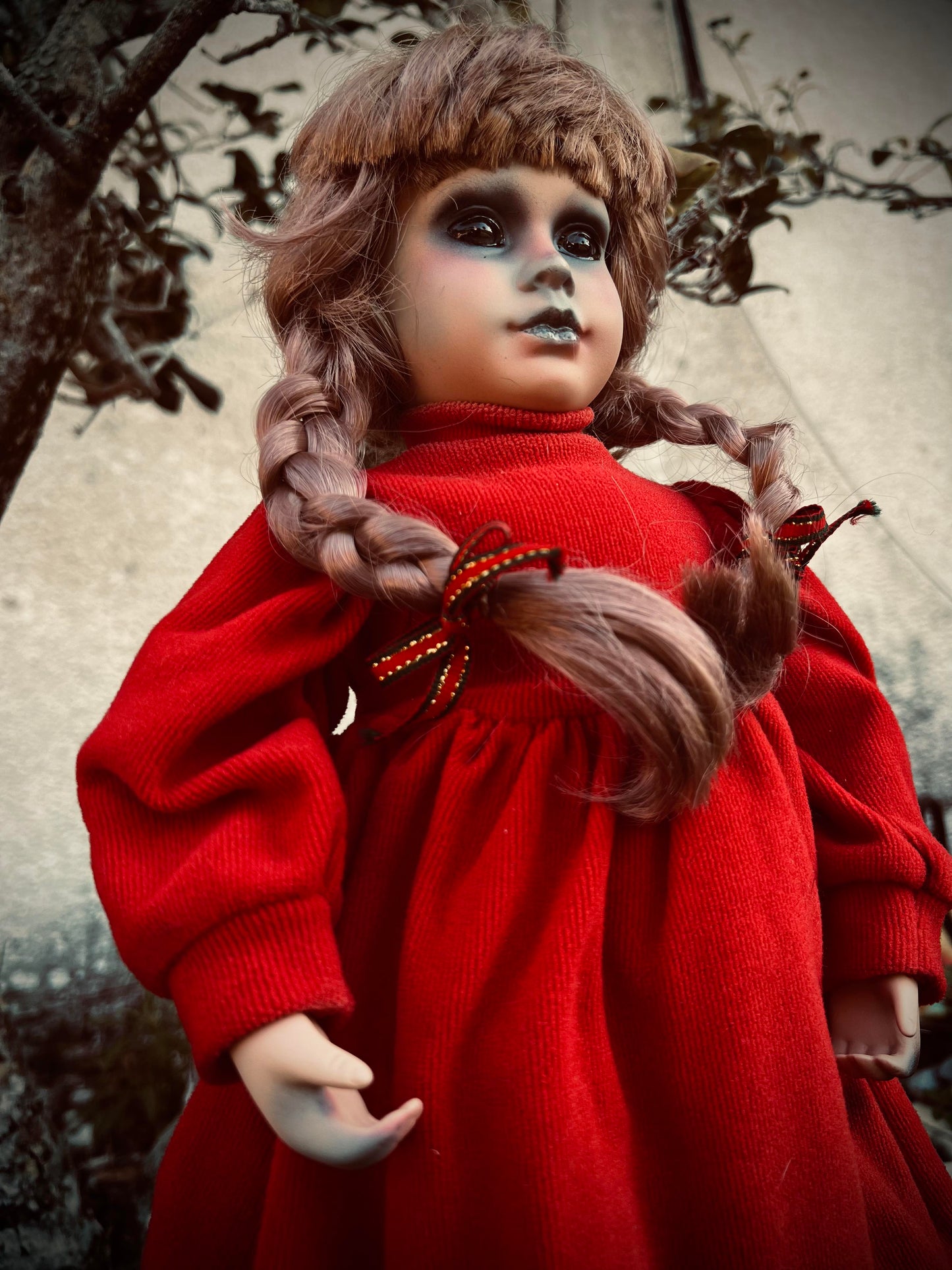 Meet Diane 16" Doll Porcelain Witchy Creepy Haunted Spirit Infected Scary Spooky Zombie Possessed Positive Energy Occult Gift Idea Vessel