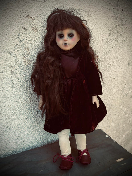 Meet Maya 16" Doll Porcelain Zombie Undead Witchy Creepy Haunted Spirit Infected Scary Spooky Possessed Positive Oddity Gift Idea