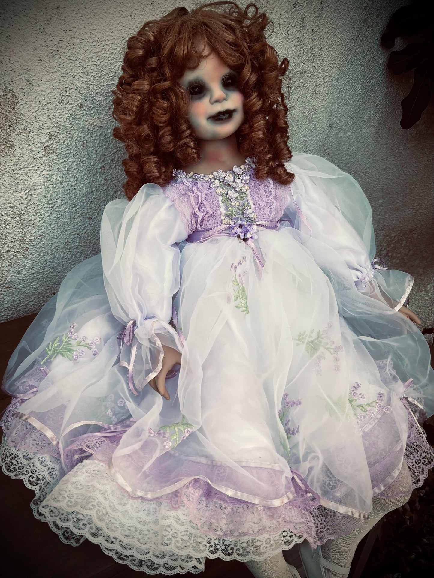 Meet Elizabeth 33" Large Doll Porcelain Zombie Undead Witchy Creepy Haunted Spirit Infected Scary Spooky Possessed Positive Oddity Gift Idea