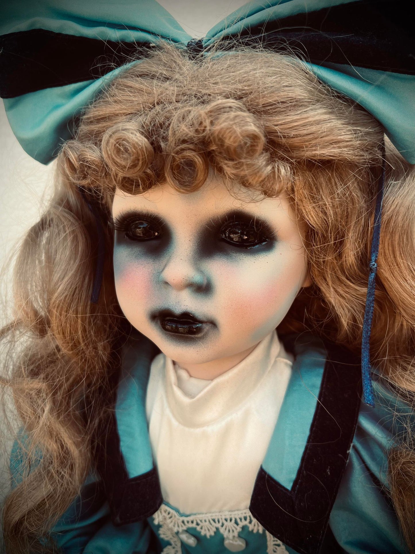 Meet Hannah 25" Large Doll Porcelain Zombie Undead Witchy Creepy Haunted Spirit Infected Scary Spooky Possessed Positive Oddity Gift Idea