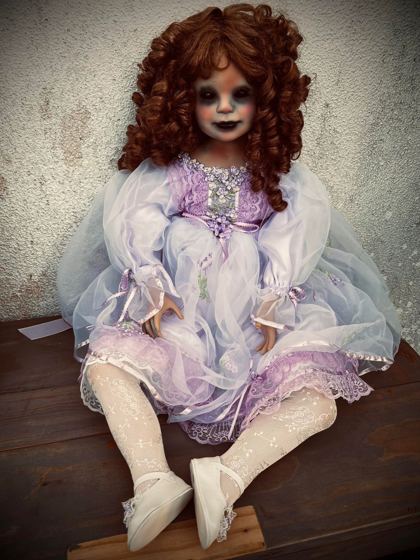 Meet Elizabeth 33" Large Doll Porcelain Zombie Undead Witchy Creepy Haunted Spirit Infected Scary Spooky Possessed Positive Oddity Gift Idea