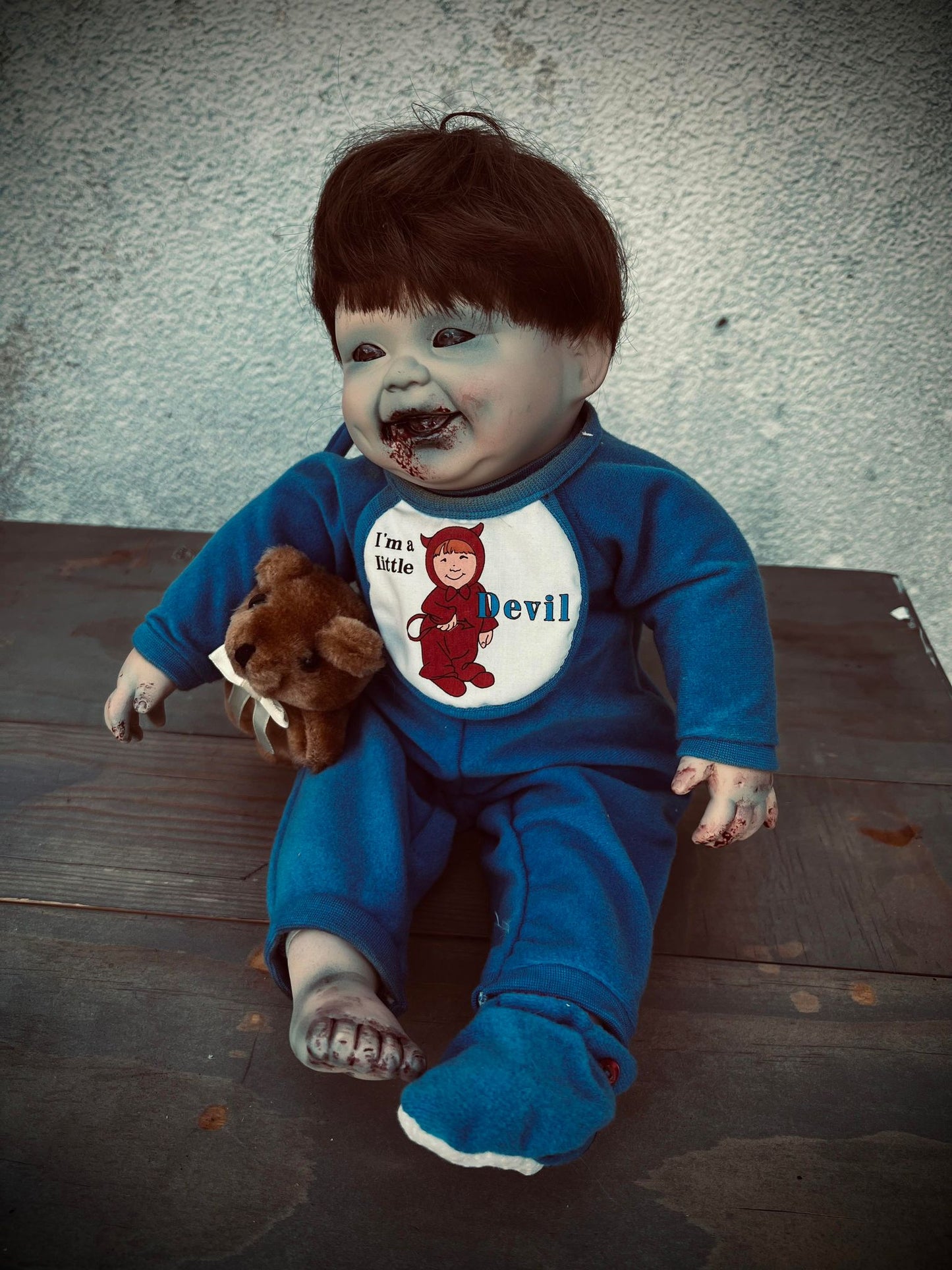 Meet Justin 16" Doll Porcelain Witchy Creepy Haunted Spirit Infected Scary Spooky Possessed Positive Energy Oddity Gift Idea Vessel