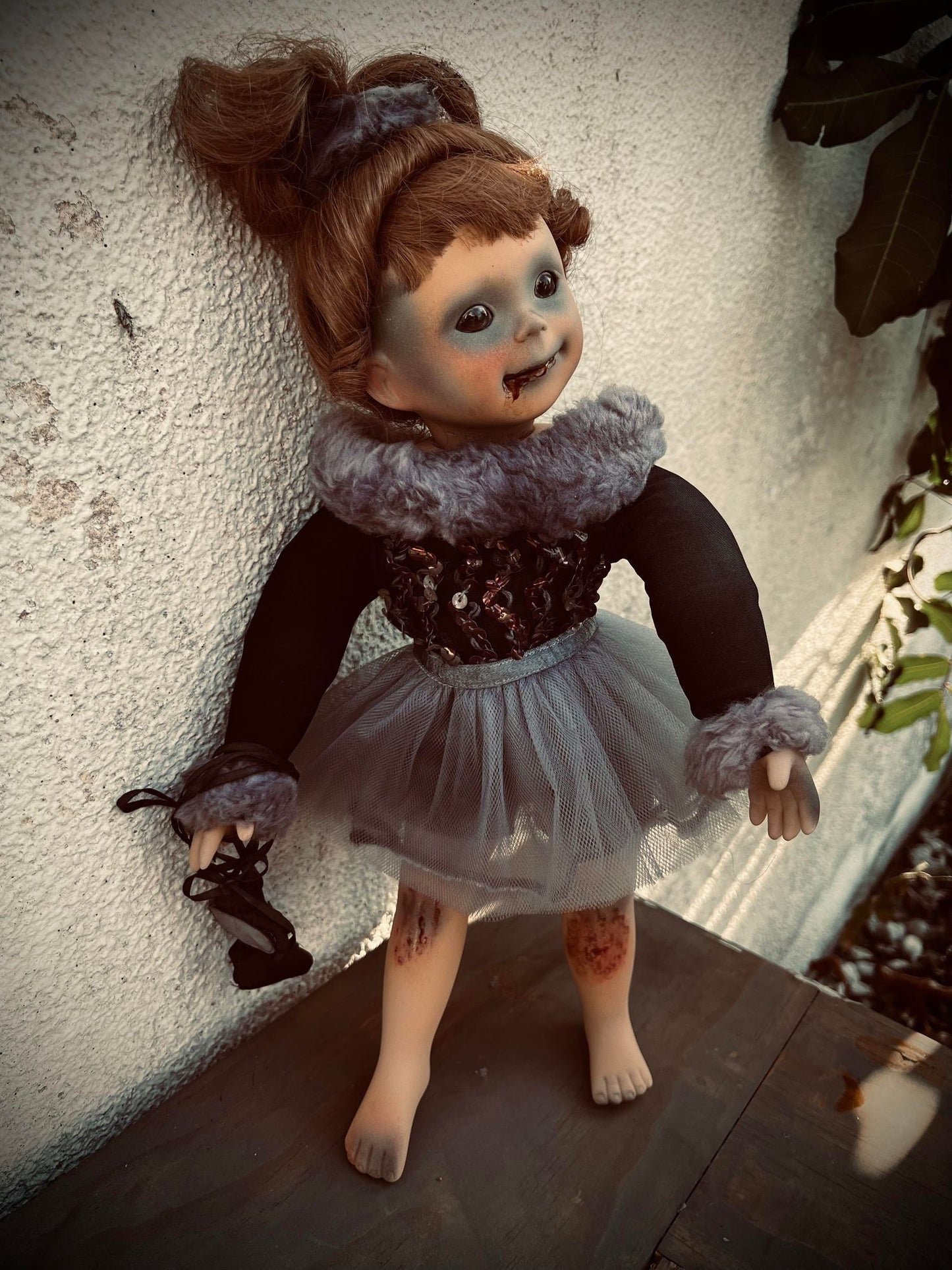 Meet Sofia 16" Doll Porcelain Zombie Undead Witchy Creepy Haunted Spirit Infected Scary Spooky Possessed Positive Oddity Gift Idea