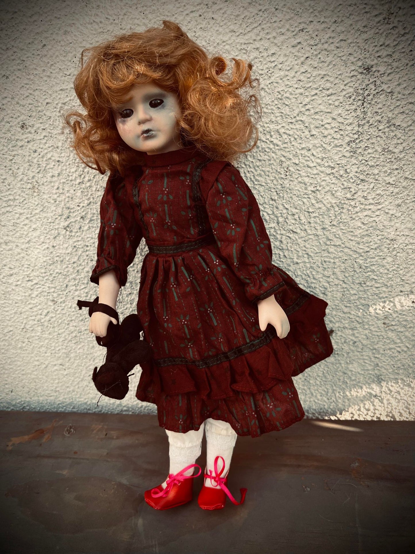 Meet Isabella 15" Doll Porcelain Zombie Undead Witchy Creepy Haunted Spirit Infected Scary Spooky Possessed Positive Oddity Gift Idea