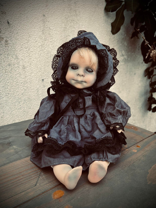 Meet Adeline 10" Doll Porcelain Witchy Creepy Haunted Spirit Infected Scary Spooky Possessed Positive Energy Oddity Gift Idea Vessel