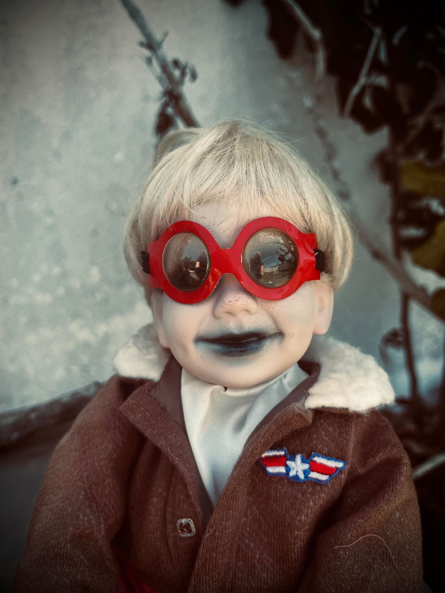 Meet Deon 12" Doll Porcelain Witchy Creepy Haunted Spirit Infected Scary Spooky Zombie Possessed Positive Energy Oddity Gift Idea Vessel