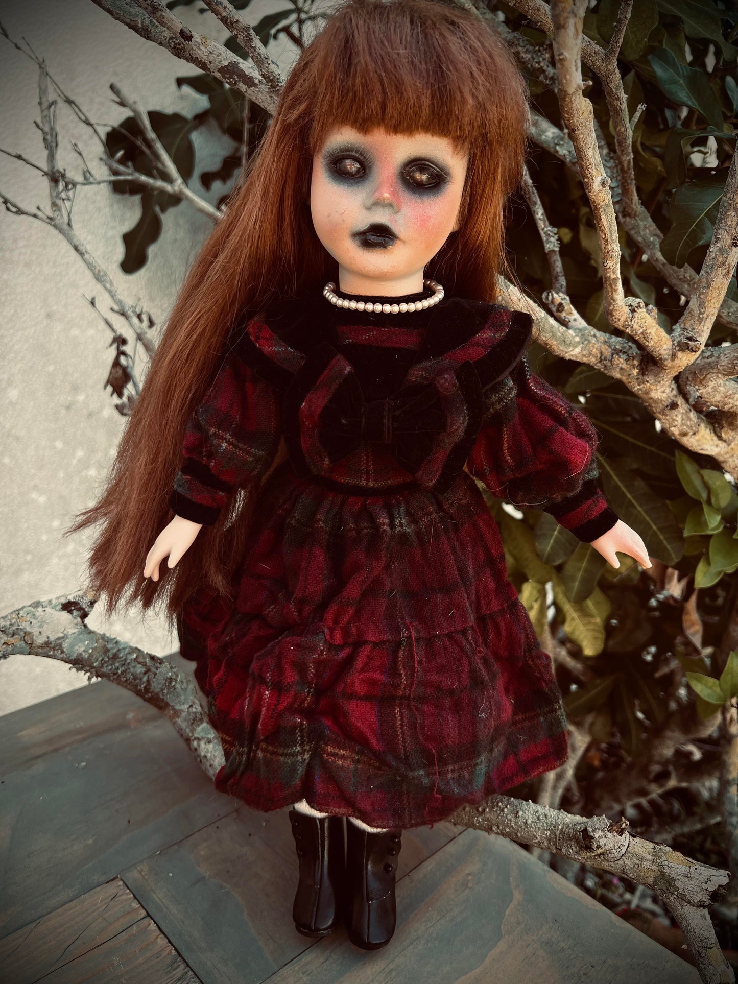Meet Penny 16" Doll Porcelain Witchy Creepy Haunted Spirit Infected Scary Spooky Zombie Possessed Positive Energy Oddity Gift Idea Vessel