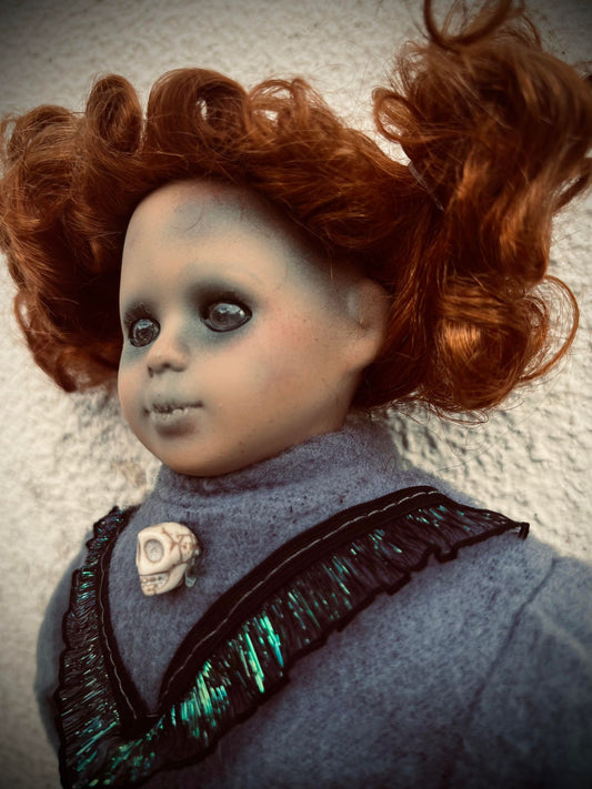 Meet Serena 16" Doll Porcelain Zombie Undead Witchy Creepy Haunted Spirit Infected Scary Spooky Possessed Positive Oddity Gift Idea