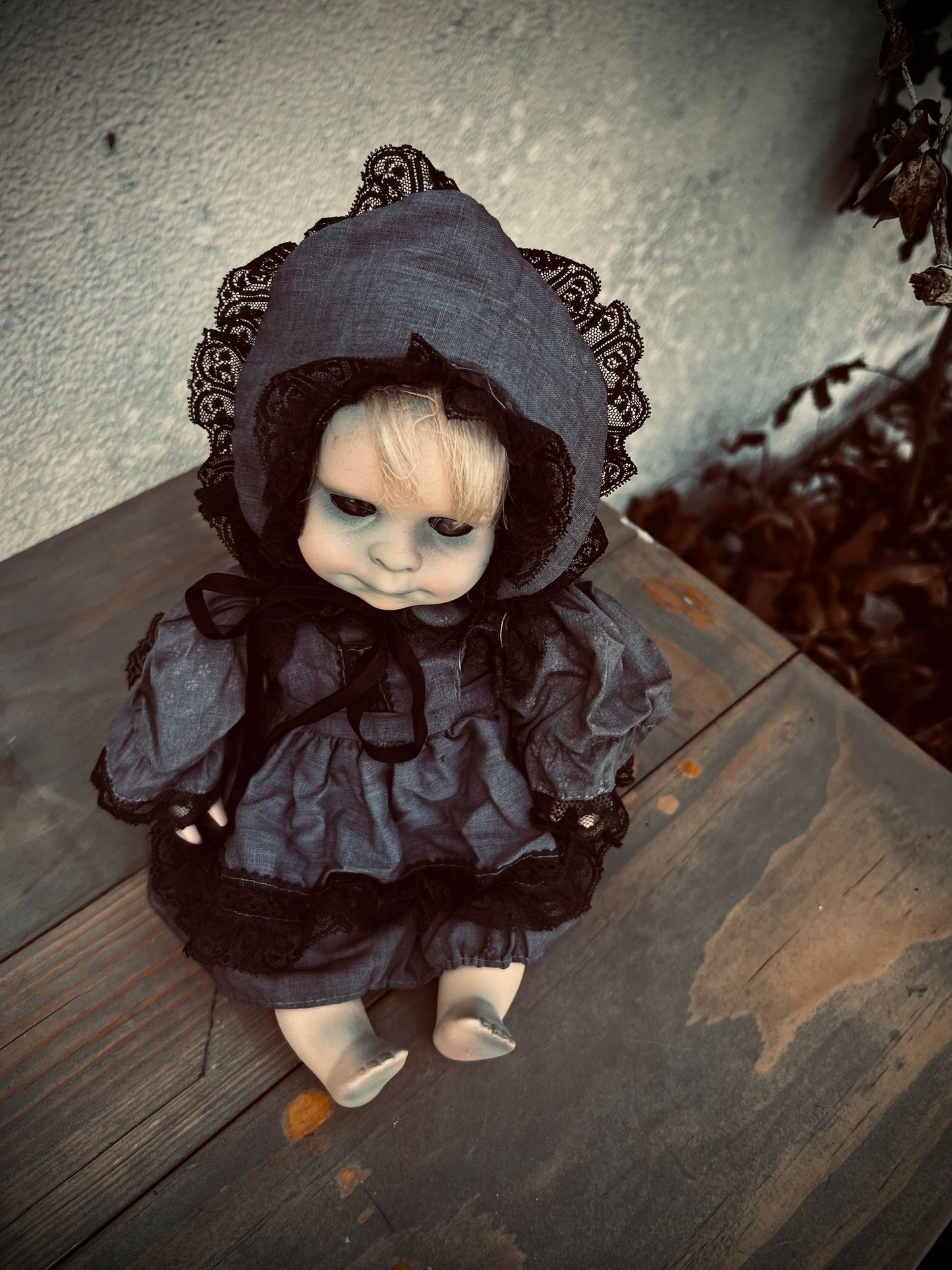 Meet Adeline 10" Doll Porcelain Witchy Creepy Haunted Spirit Infected Scary Spooky Possessed Positive Energy Oddity Gift Idea Vessel