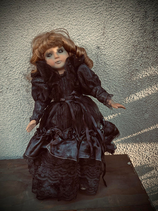 Meet Ava 16" Doll Porcelain Zombie Undead Witchy Creepy Haunted Spirit Infected Scary Spooky Possessed Positive Oddity Gift Idea