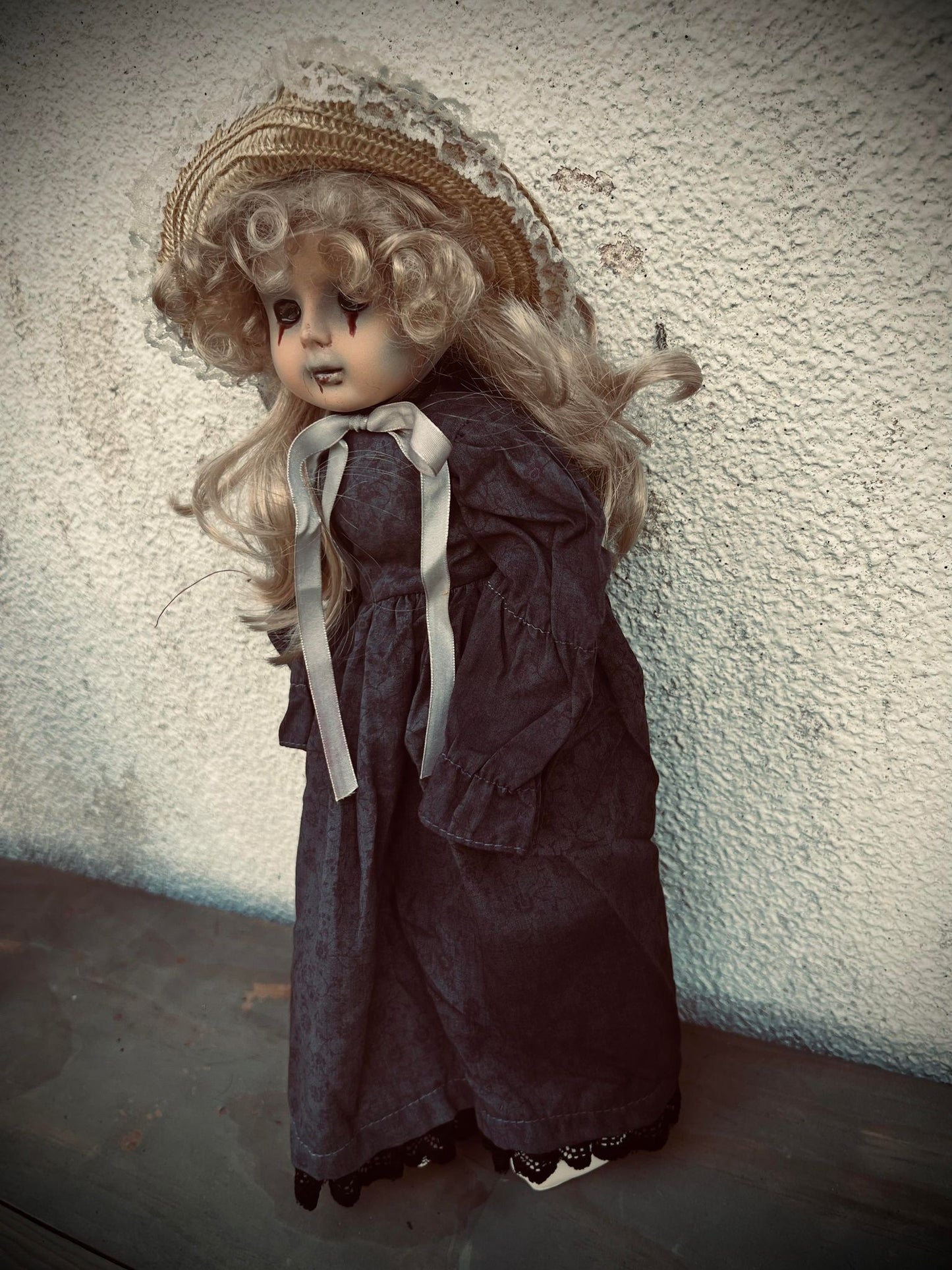 Meet Thelma 16" Doll Porcelain Zombie Undead Witchy Creepy Haunted Spirit Infected Scary Spooky Possessed Positive Oddity Gift Idea
