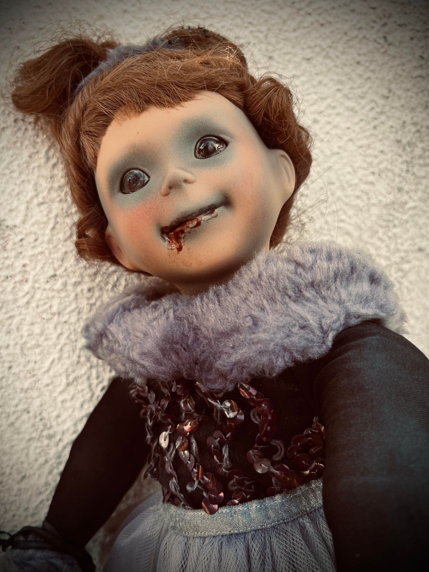 Meet Sofia 16" Doll Porcelain Zombie Undead Witchy Creepy Haunted Spirit Infected Scary Spooky Possessed Positive Oddity Gift Idea
