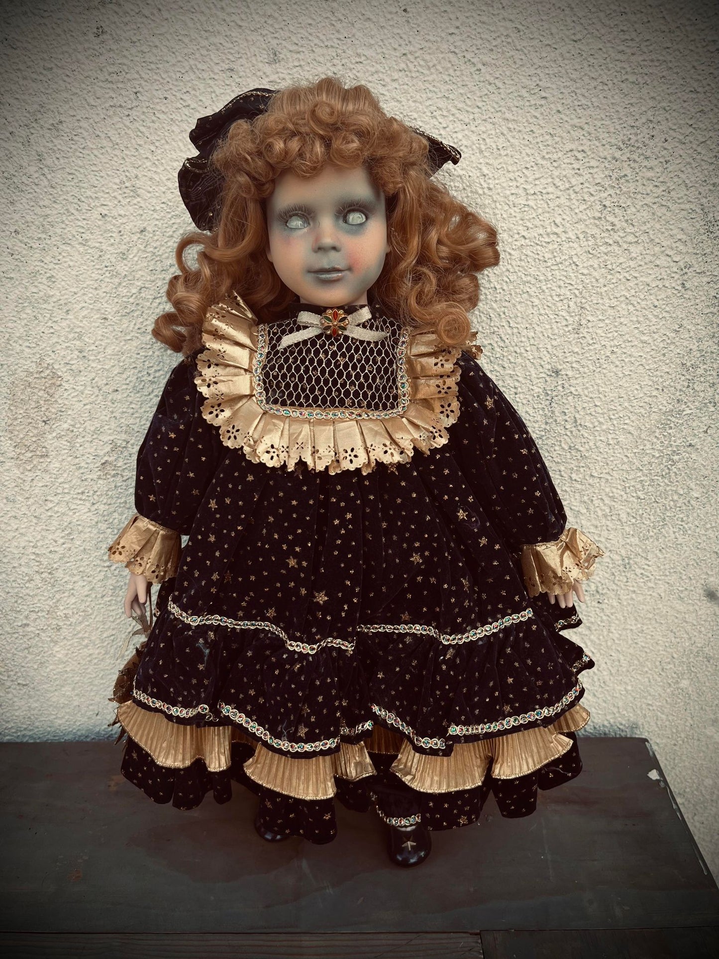 Meet Hettie 22" Doll Porcelain Witchy Creepy Haunted Spirit Infected Scary Spooky Possessed Positive Energy Oddity Gift Idea Vessel