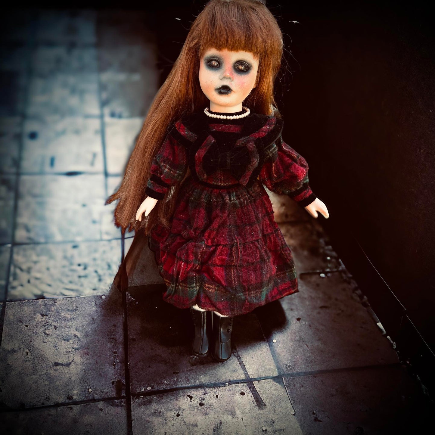 Meet Penny 16" Doll Porcelain Witchy Creepy Haunted Spirit Infected Scary Spooky Zombie Possessed Positive Energy Oddity Gift Idea Vessel