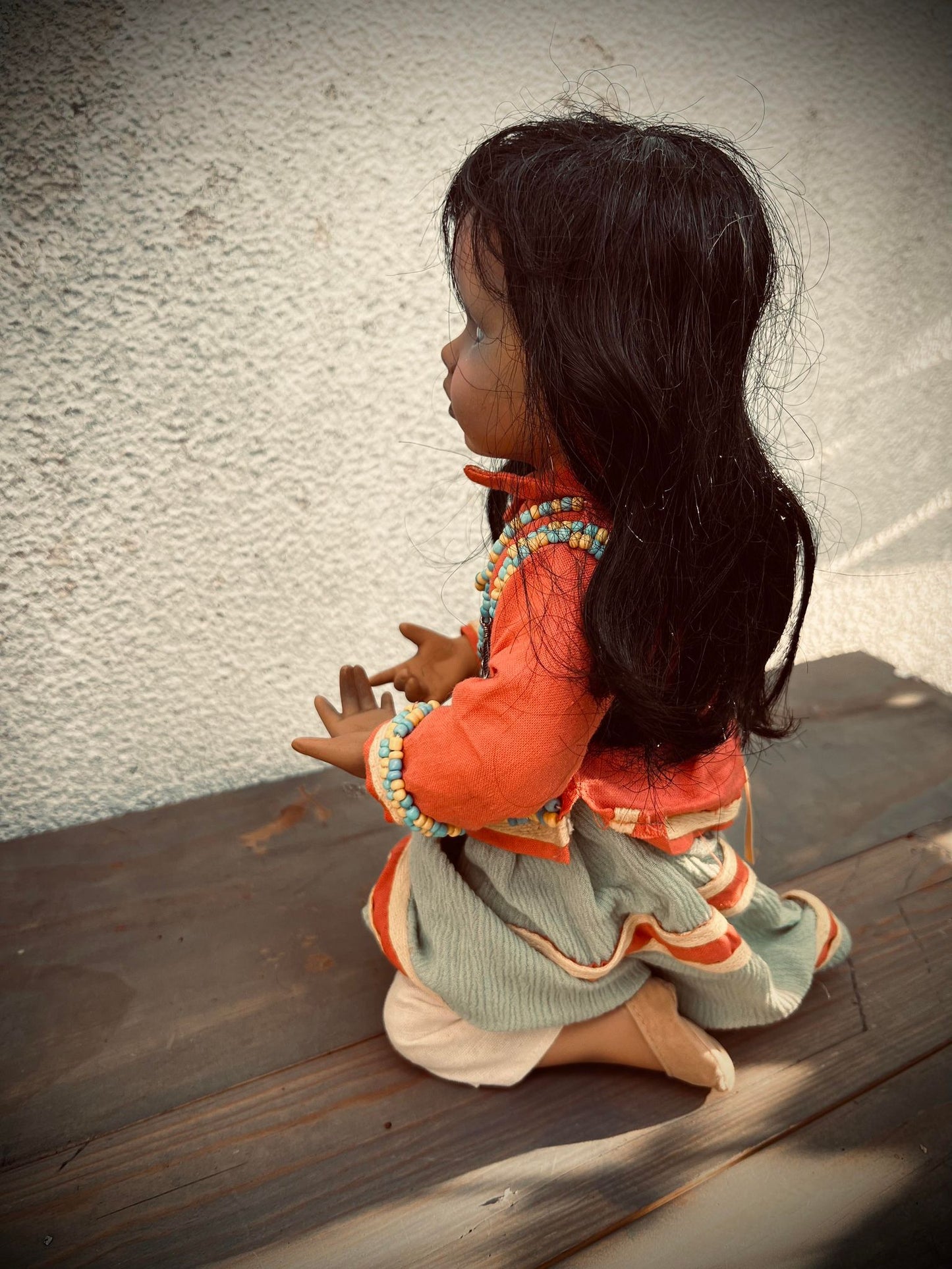 Meet Kimi 12" Doll Porcelain Witchy Creepy Haunted Spirit Infected Scary Poltergeist Spooky Native American Possessed Gothic Positive Gift