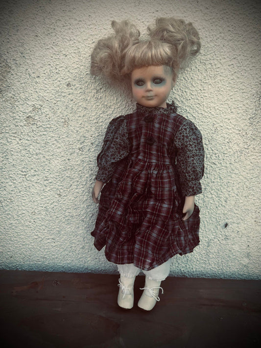 Meet Sophia 15" Doll Porcelain Zombie Undead Witchy Creepy Haunted Spirit Infected Scary Spooky Possessed Positive Oddity Gift Idea