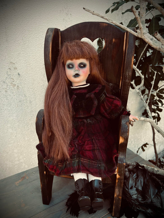 Meet Penny 16" Doll Porcelain Witchy Creepy Haunted Spirit Infected Scary Spooky Zombie Possessed Positive Energy Oddity Gift Idea Vessel