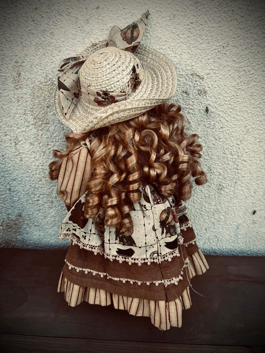 Meet Amelia 17" Doll Porcelain Zombie Undead Witchy Creepy Haunted Spirit Infected Scary Spooky Possessed Positive Oddity Gift Idea