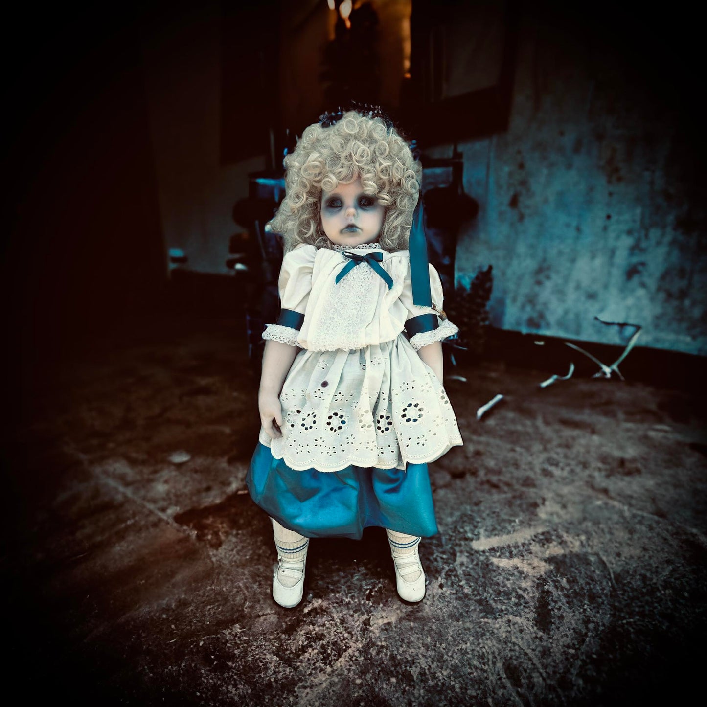 Meet Josie 30" Doll Porcelain Witchy Creepy Haunted Spirit Infected Scary Spooky Zombie Possessed Positive Energy Oddity Gift Idea Vessel