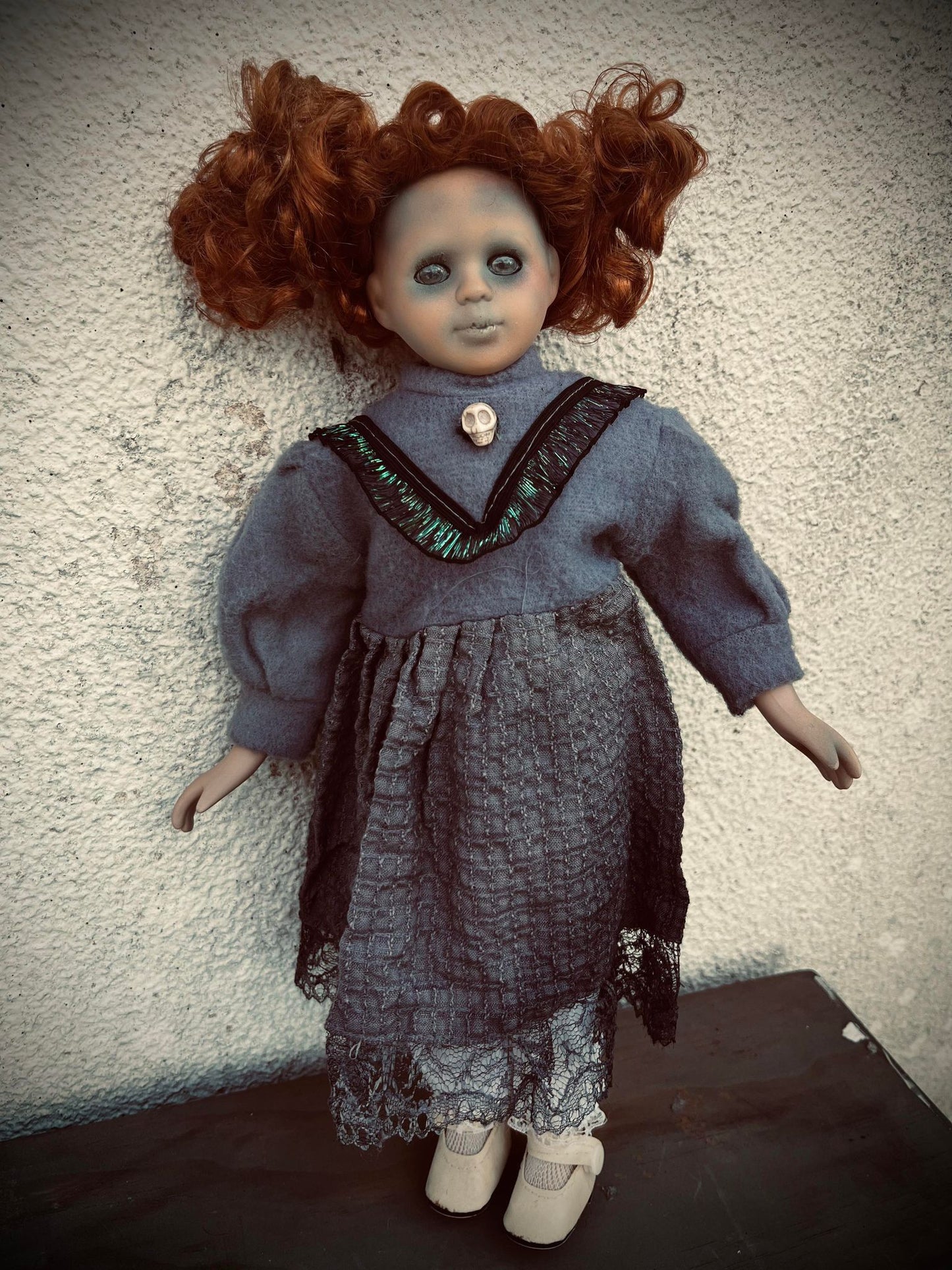 Meet Serena 16" Doll Porcelain Zombie Undead Witchy Creepy Haunted Spirit Infected Scary Spooky Possessed Positive Oddity Gift Idea
