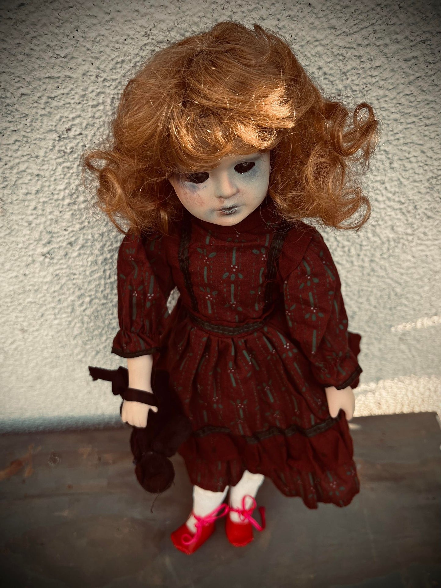 Meet Isabella 15" Doll Porcelain Zombie Undead Witchy Creepy Haunted Spirit Infected Scary Spooky Possessed Positive Oddity Gift Idea