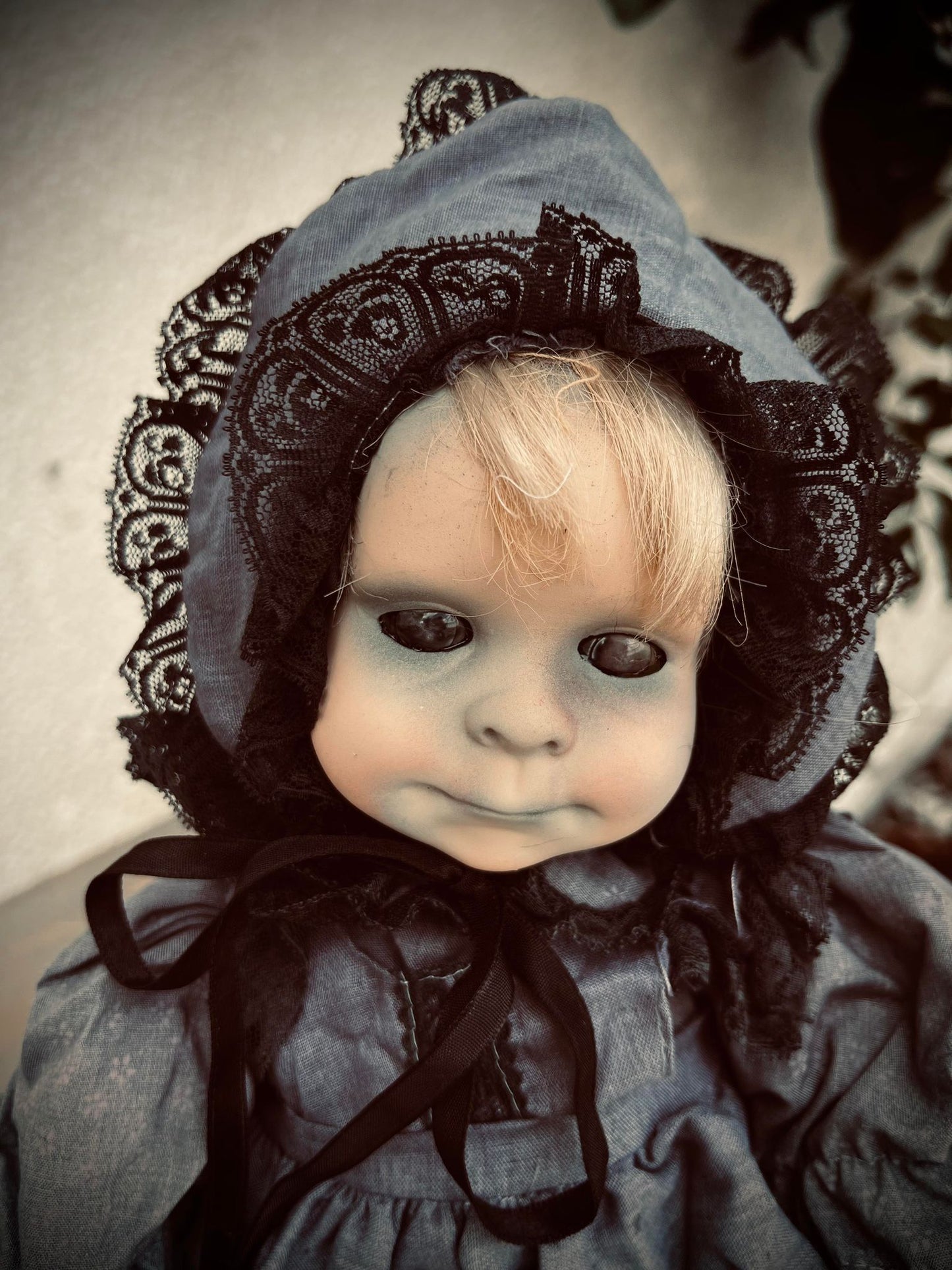 Meet Adeline 10" Doll Porcelain Witchy Creepy Haunted Spirit Infected Scary Spooky Possessed Positive Energy Oddity Gift Idea Vessel