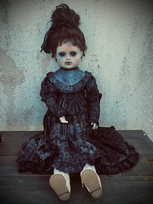 Meet Marie 34" Doll Porcelain Witchy Creepy Haunted Spirit Infected Scary Spooky Zombie Possessed Positive Energy Oddity Gift Idea Vessel