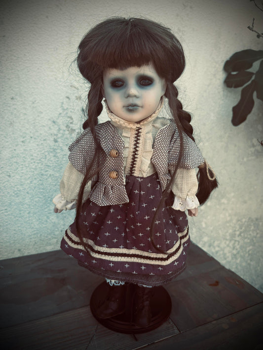Meet Kathryn 16" Doll Porcelain Witchy Creepy Haunted Spirit Infected Scary Spooky Zombie Possessed Positive Energy Oddity Gift Idea Vessel