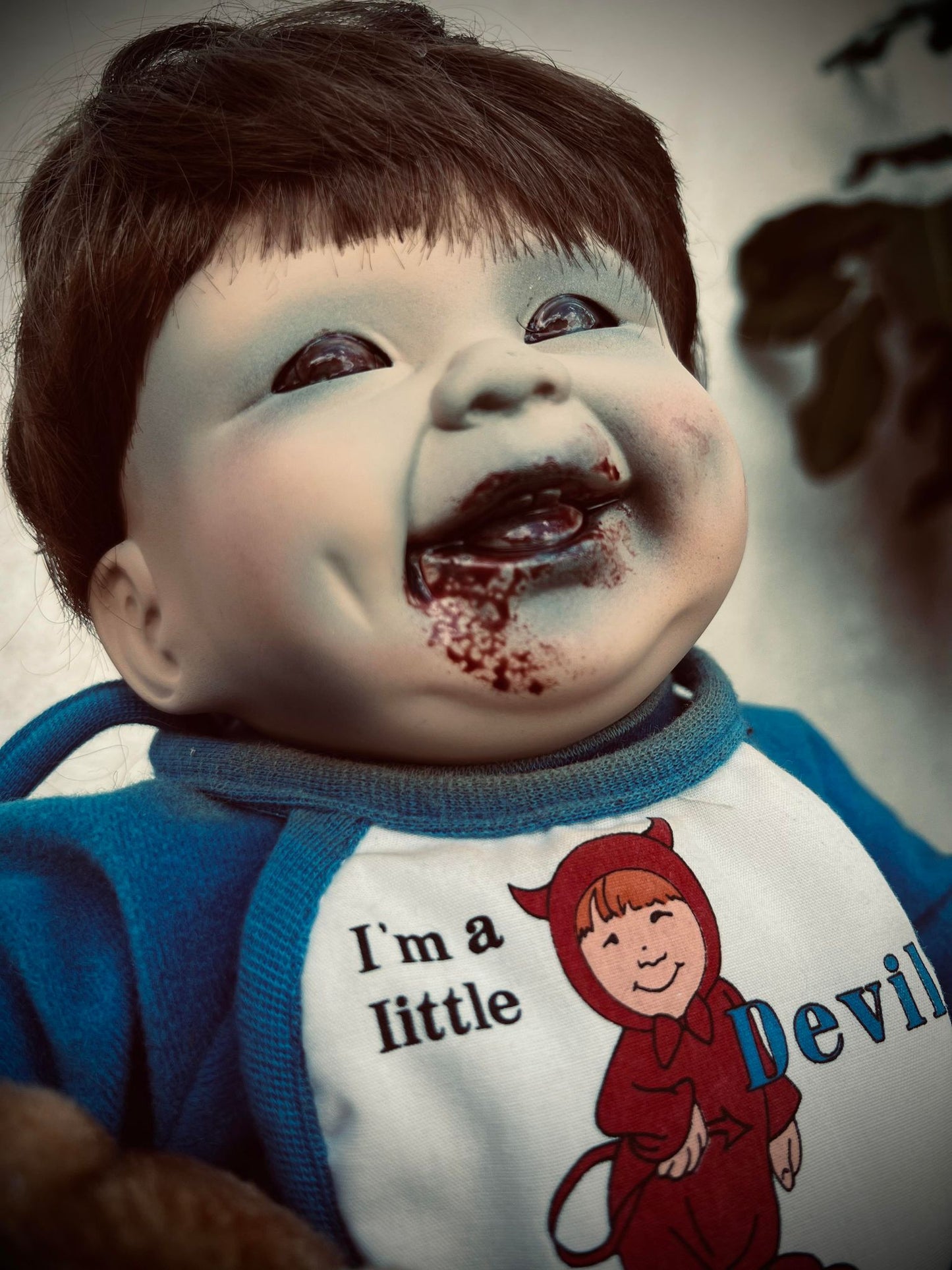 Meet Justin 16" Doll Porcelain Witchy Creepy Haunted Spirit Infected Scary Spooky Possessed Positive Energy Oddity Gift Idea Vessel