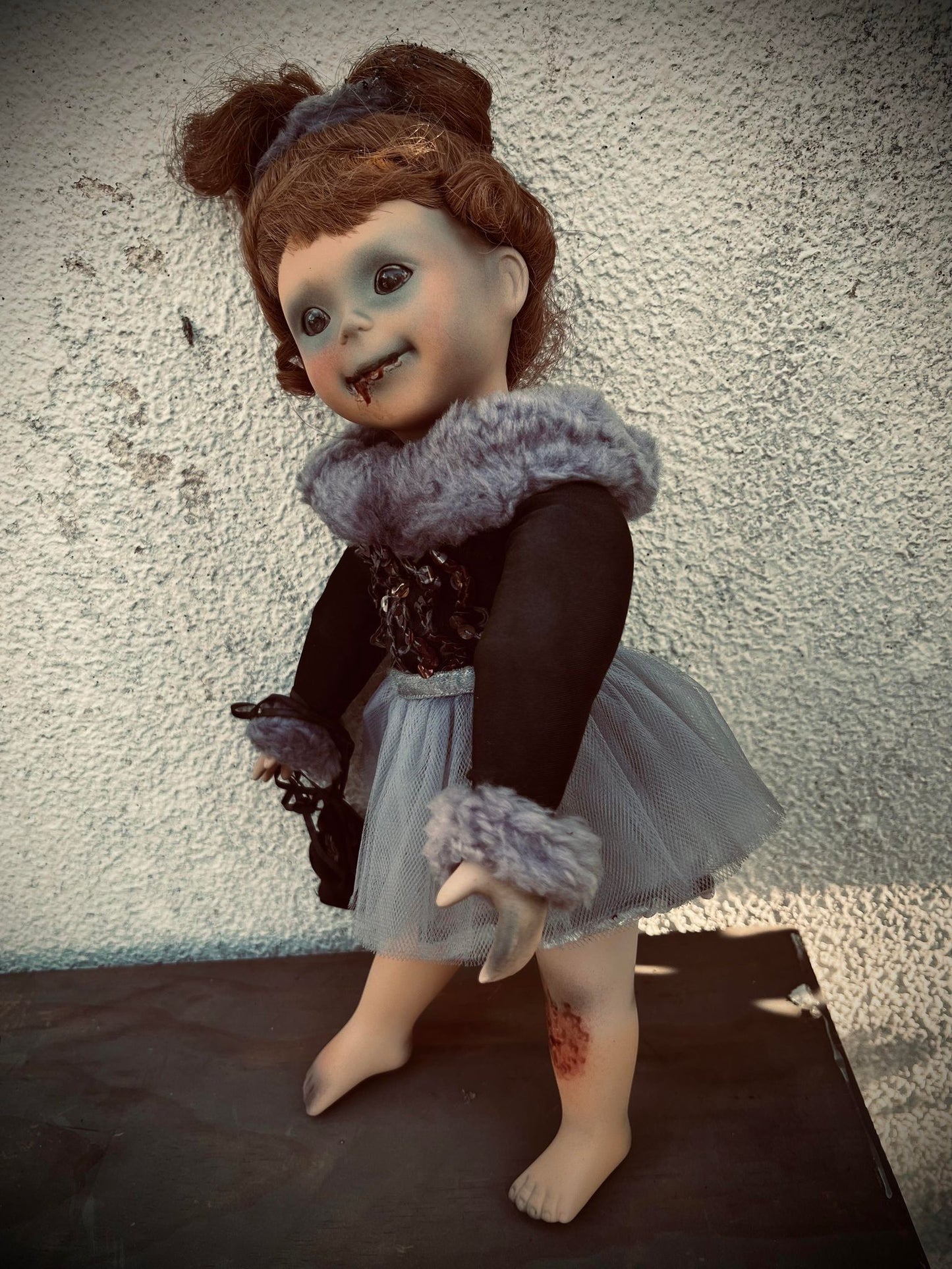 Meet Sofia 16" Doll Porcelain Zombie Undead Witchy Creepy Haunted Spirit Infected Scary Spooky Possessed Positive Oddity Gift Idea