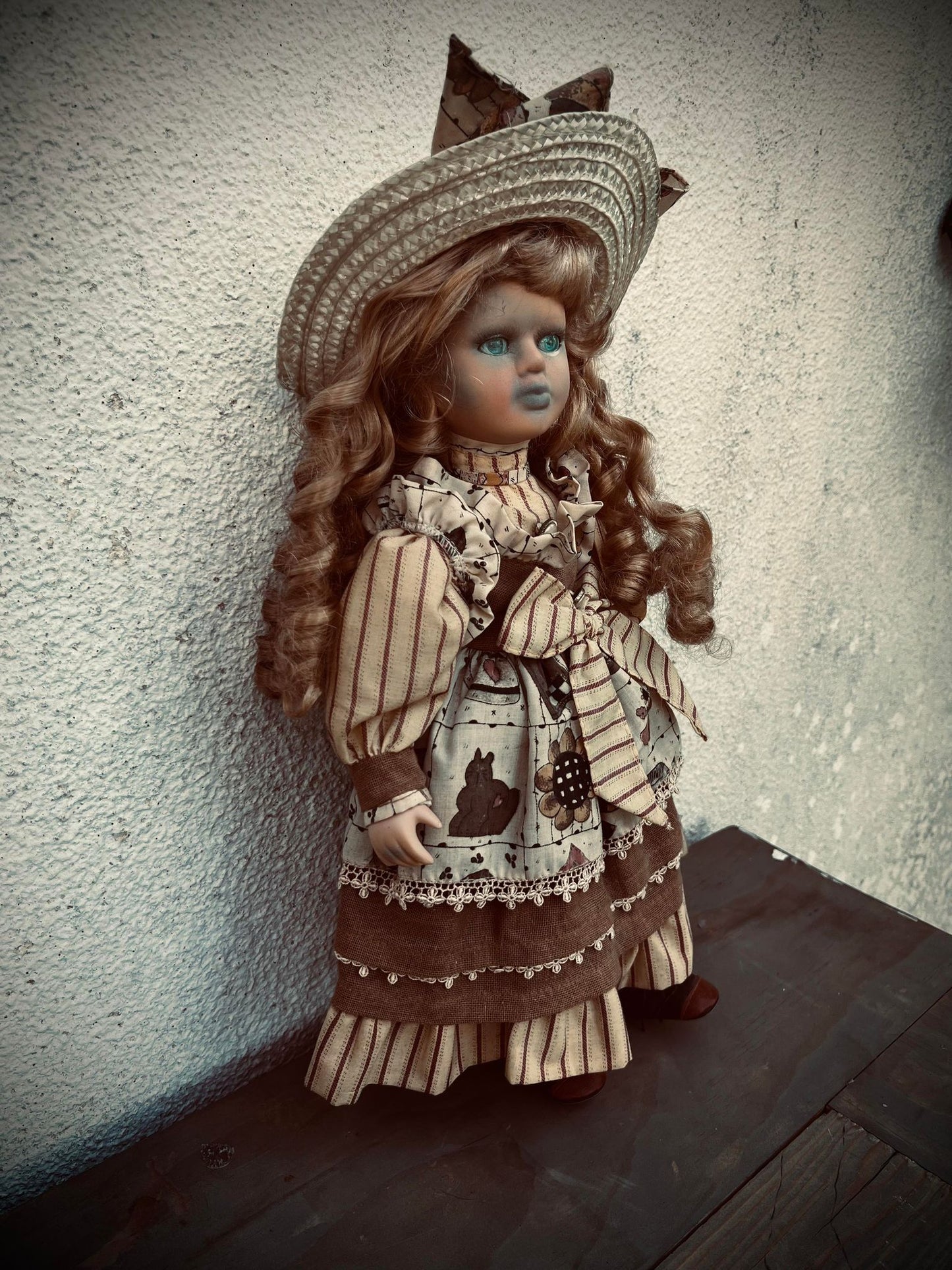 Meet Amelia 17" Doll Porcelain Zombie Undead Witchy Creepy Haunted Spirit Infected Scary Spooky Possessed Positive Oddity Gift Idea