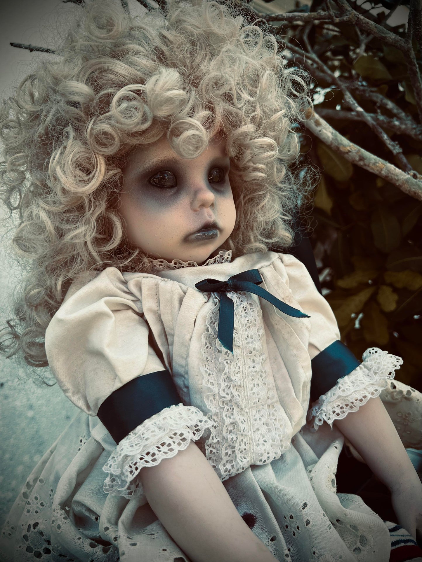 Meet Josie 30" Doll Porcelain Witchy Creepy Haunted Spirit Infected Scary Spooky Zombie Possessed Positive Energy Oddity Gift Idea Vessel