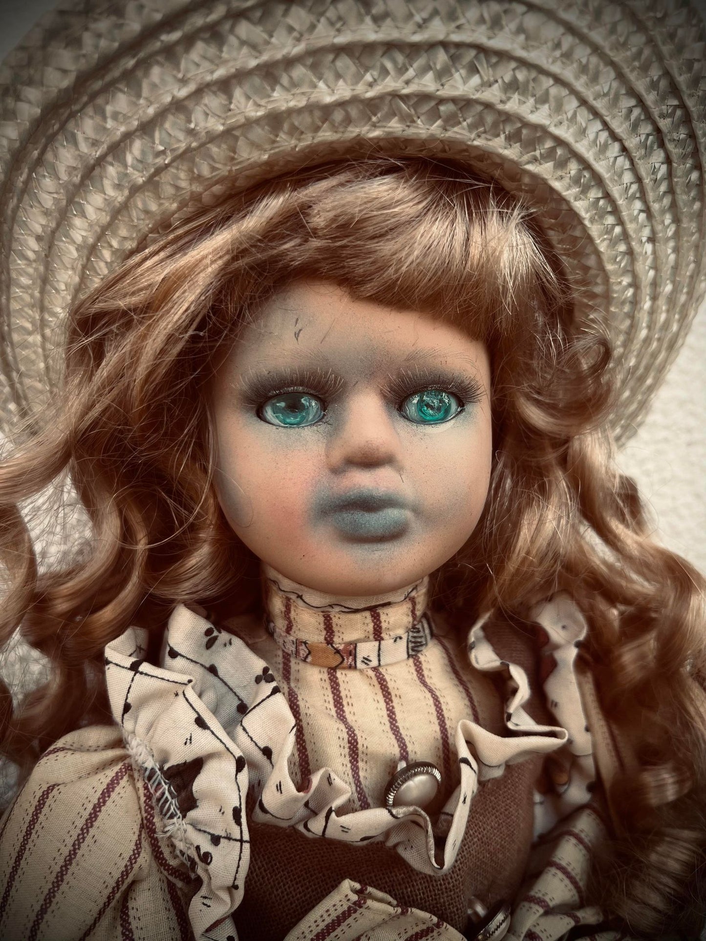 Meet Amelia 17" Doll Porcelain Zombie Undead Witchy Creepy Haunted Spirit Infected Scary Spooky Possessed Positive Oddity Gift Idea