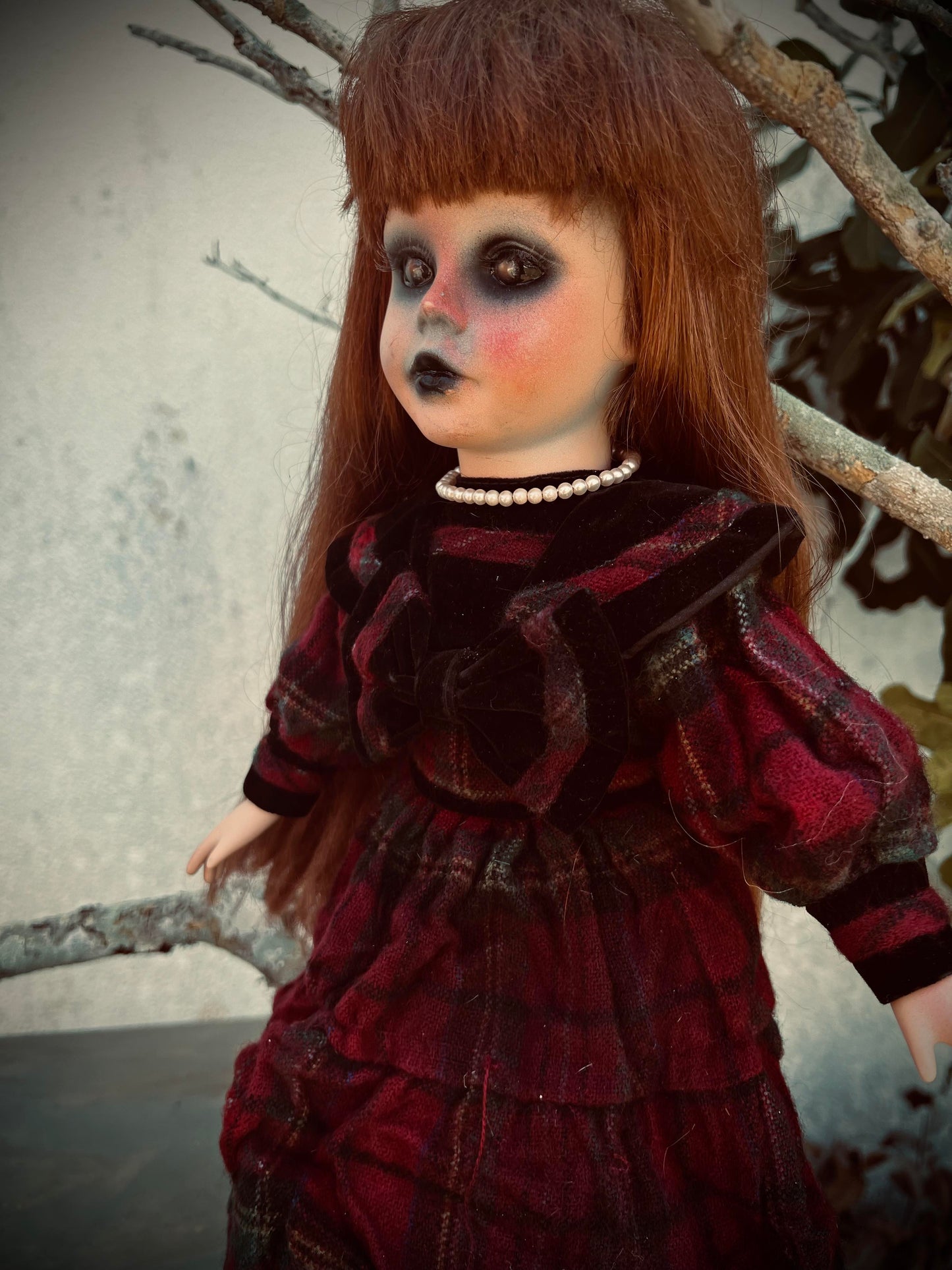 Meet Penny 16" Doll Porcelain Witchy Creepy Haunted Spirit Infected Scary Spooky Zombie Possessed Positive Energy Oddity Gift Idea Vessel