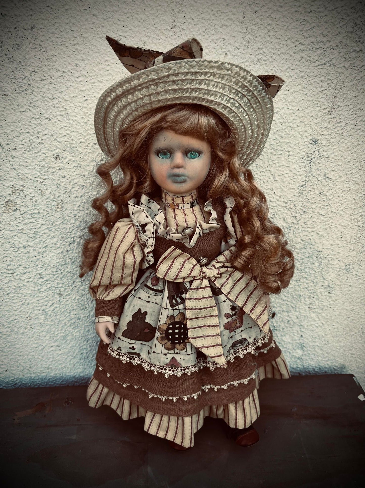 Meet Amelia 17" Doll Porcelain Zombie Undead Witchy Creepy Haunted Spirit Infected Scary Spooky Possessed Positive Oddity Gift Idea