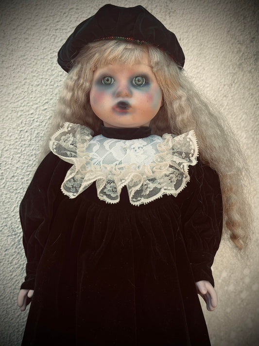 Meet Maya 19" Doll Porcelain Zombie Undead Witchy Creepy Haunted Spirit Infected Scary Spooky Possessed Positive Oddity Gift Idea