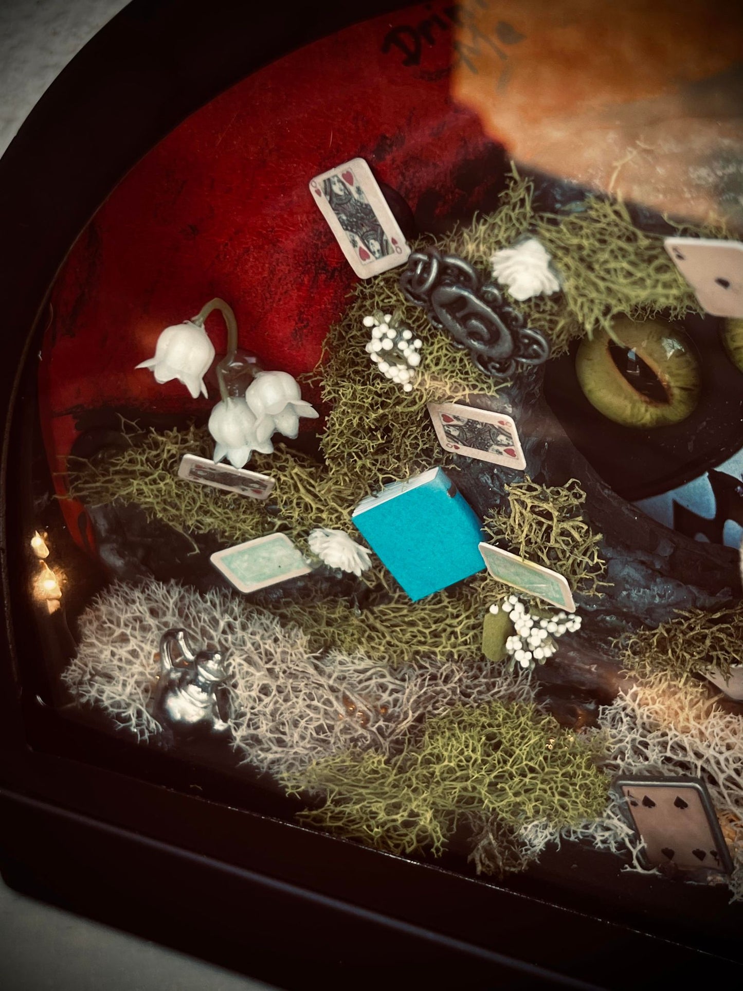 Real Bunny Ears Alice In Wonderland Display Taxidermy Home Decor Preserved Whimsical Oddity Oddities Occult Curiosities Collection Gift Idea