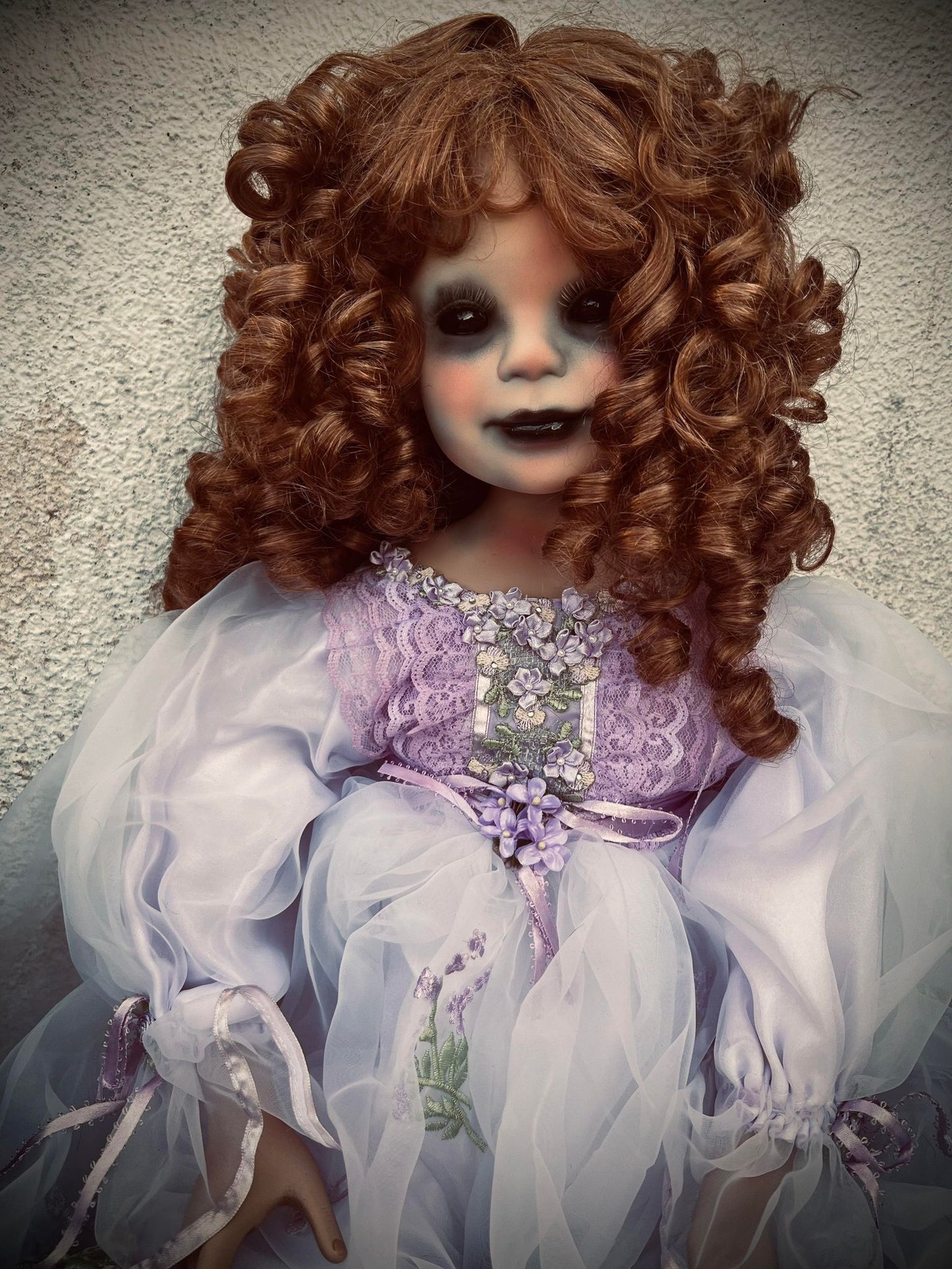Meet Elizabeth 33" Large Doll Porcelain Zombie Undead Witchy Creepy Haunted Spirit Infected Scary Spooky Possessed Positive Oddity Gift Idea