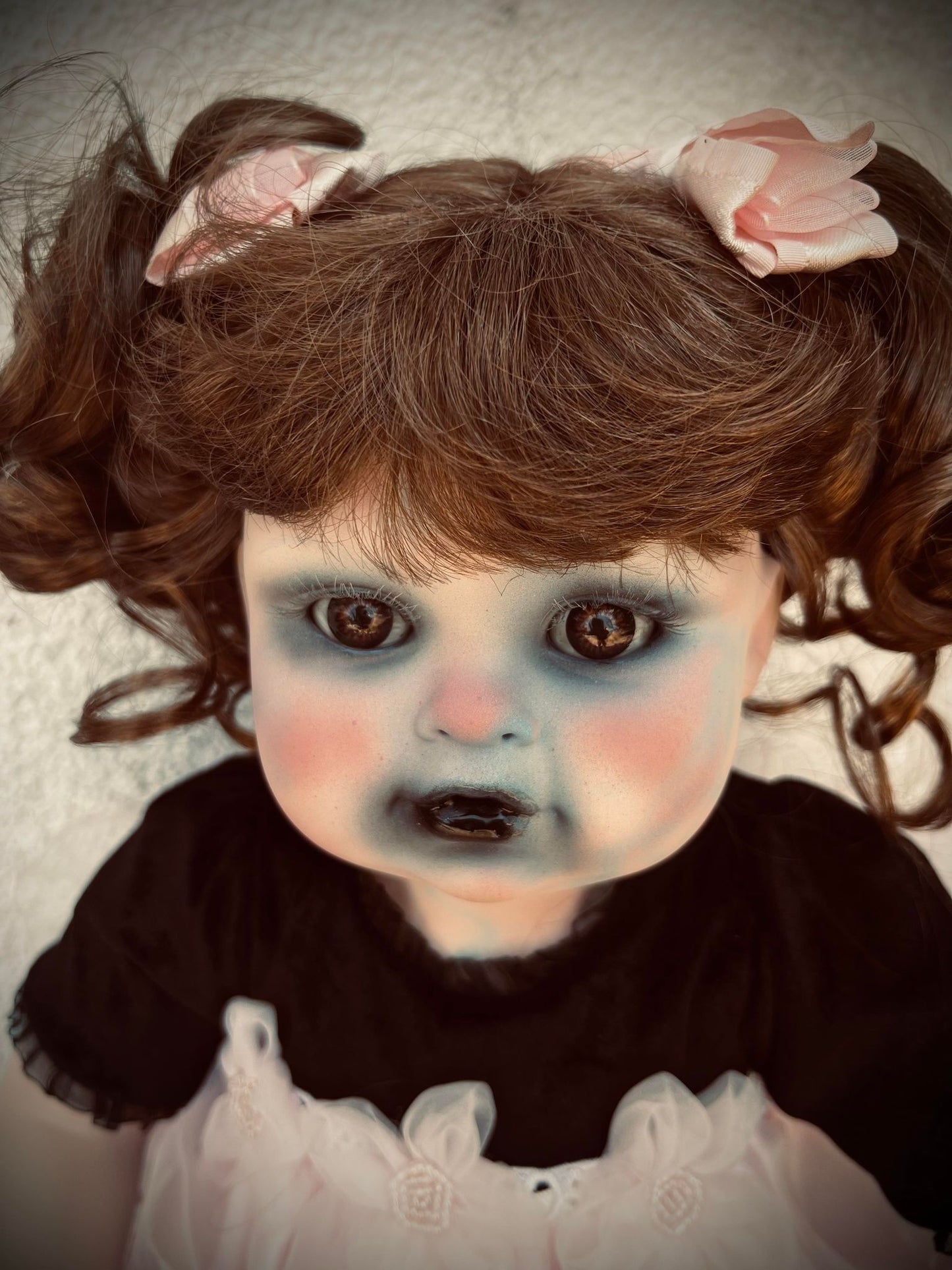 Meet Lou 17" Large Doll Porcelain Zombie Undead Witchy Creepy Haunted Spirit Infected Scary Spooky Possessed Positive Oddity Gift Idea
