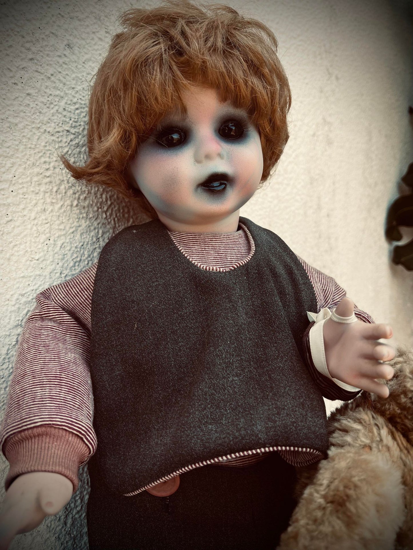 Meet Indy 22" Doll Porcelain Zombie Undead Witchy Creepy Haunted Spirit Infected Scary Spooky Possessed Positive Oddity Gift Idea